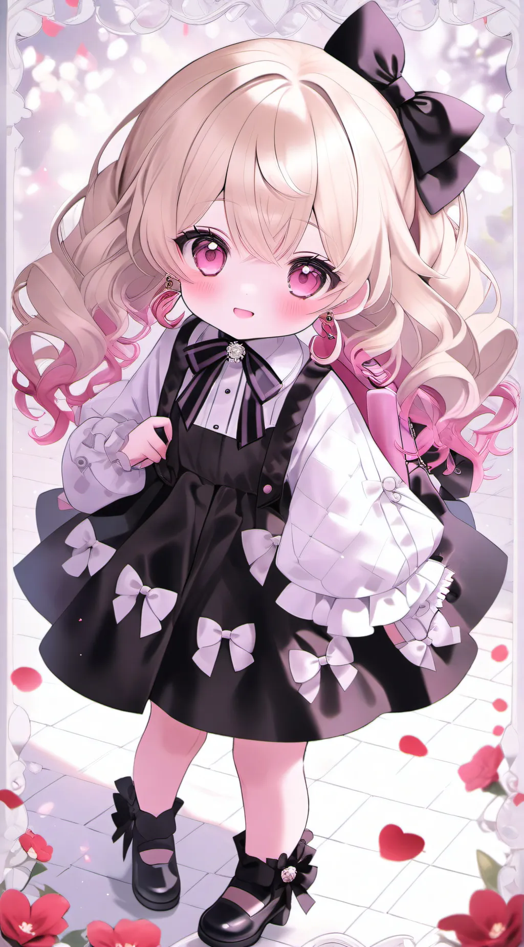 ai character: Toddler background