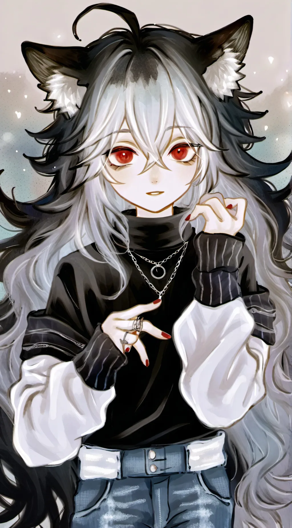 ai character: luca  background