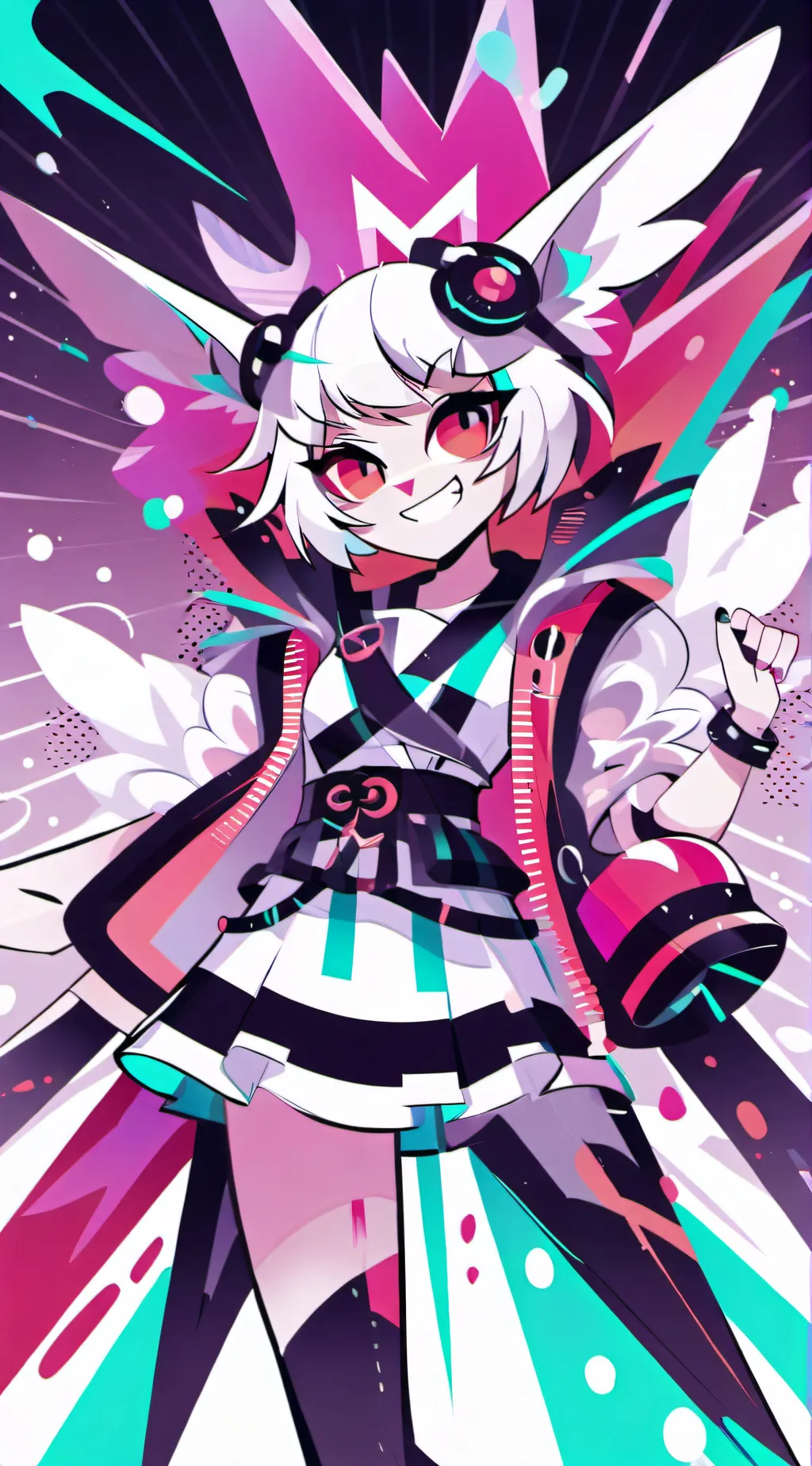 ai character: Angel Dust  background
