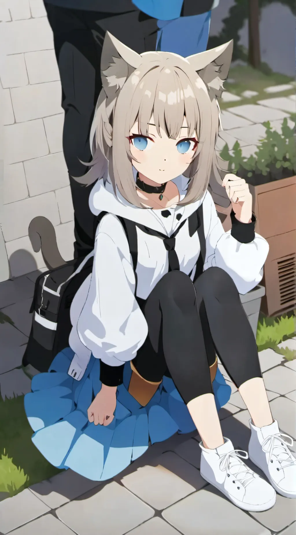 ai character: Luna background