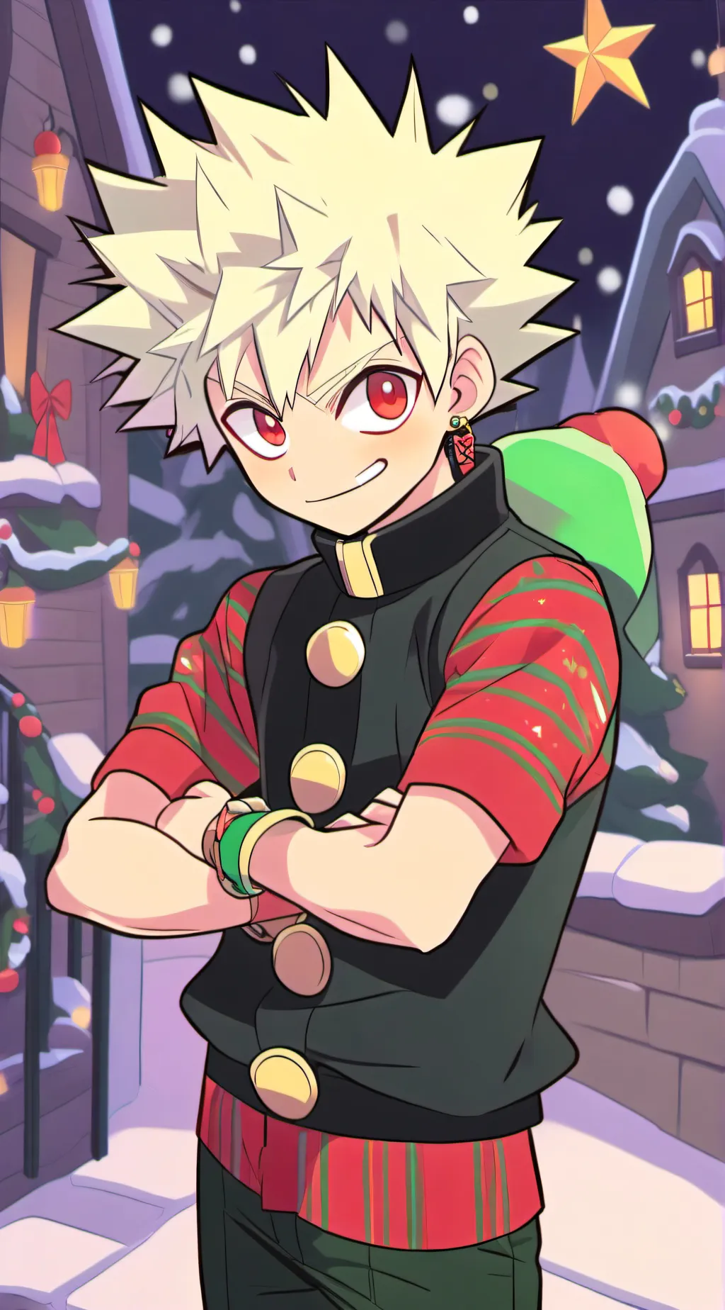 ai character: MHA•Winter trip V2 background