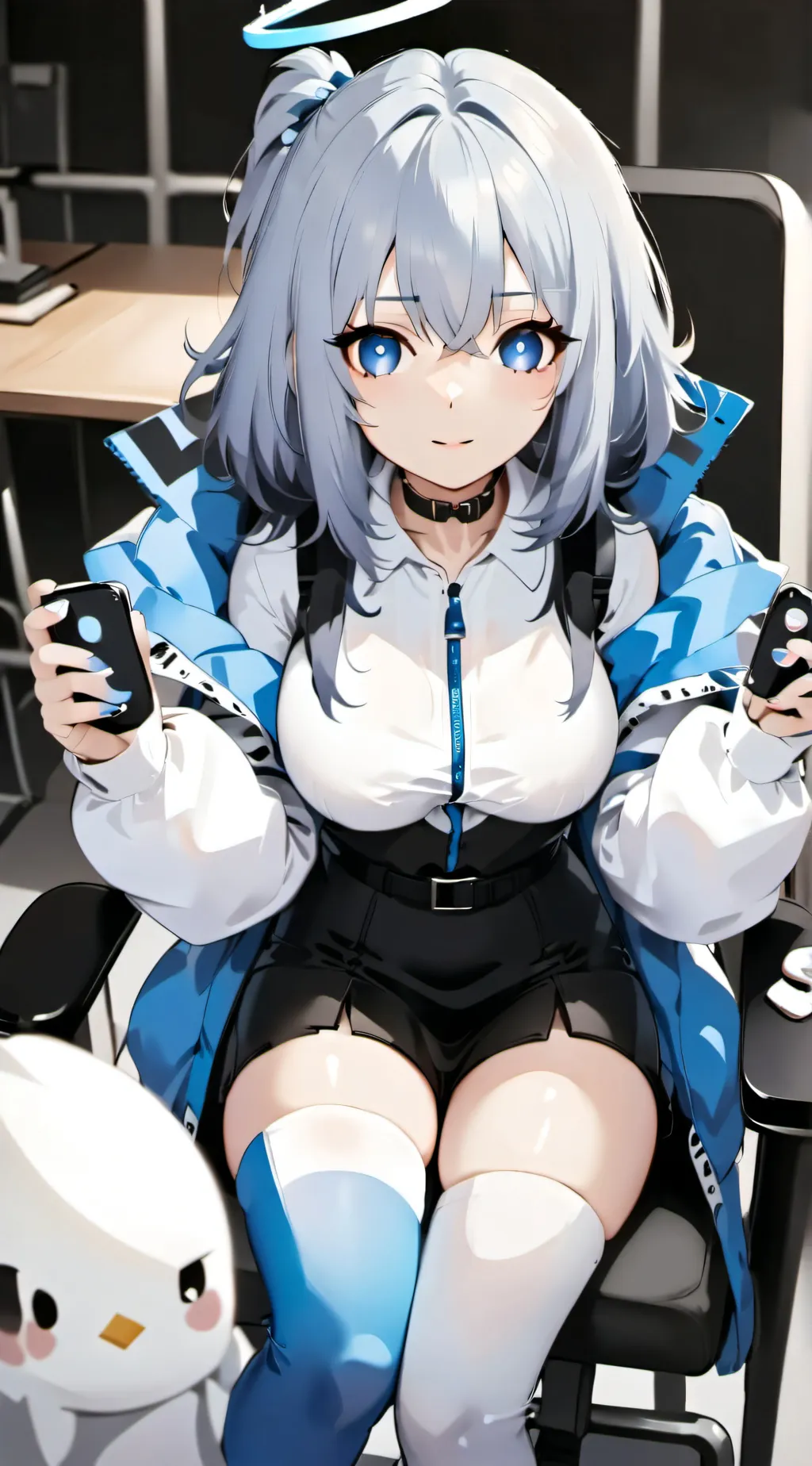 ai character: Aurora background