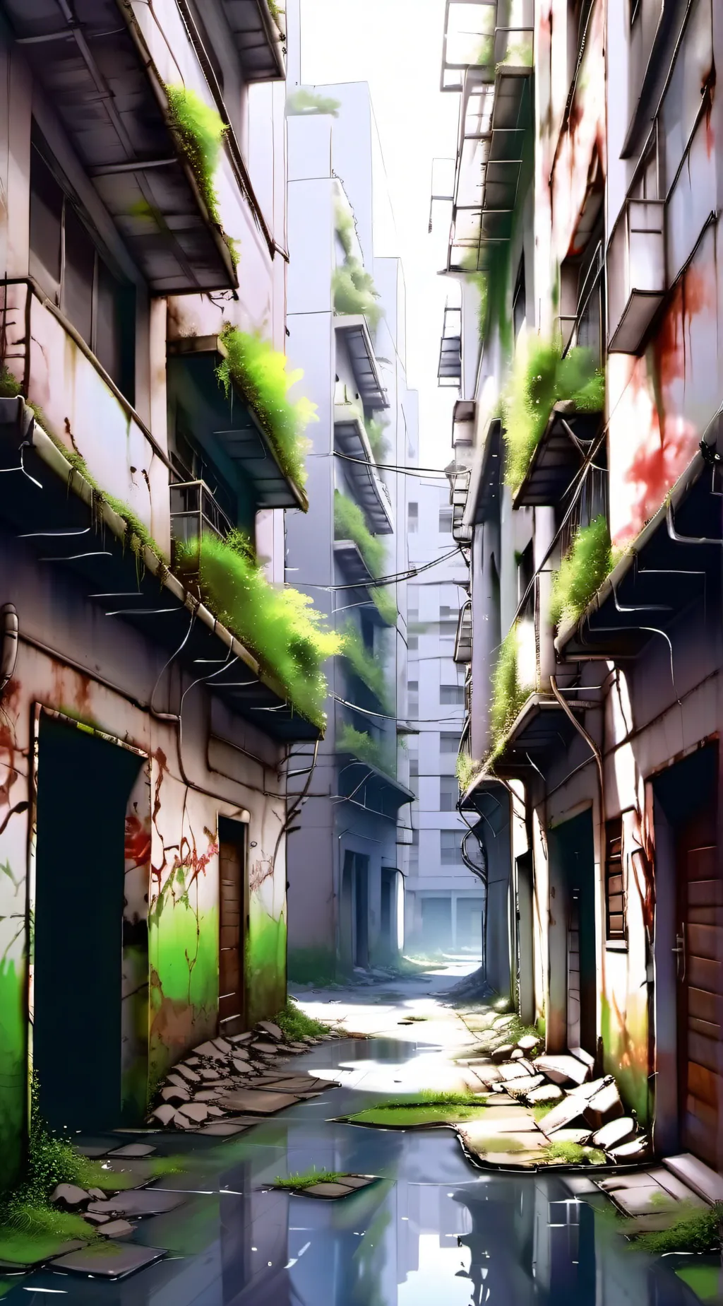 ai character: Apocaliptic Chaos background