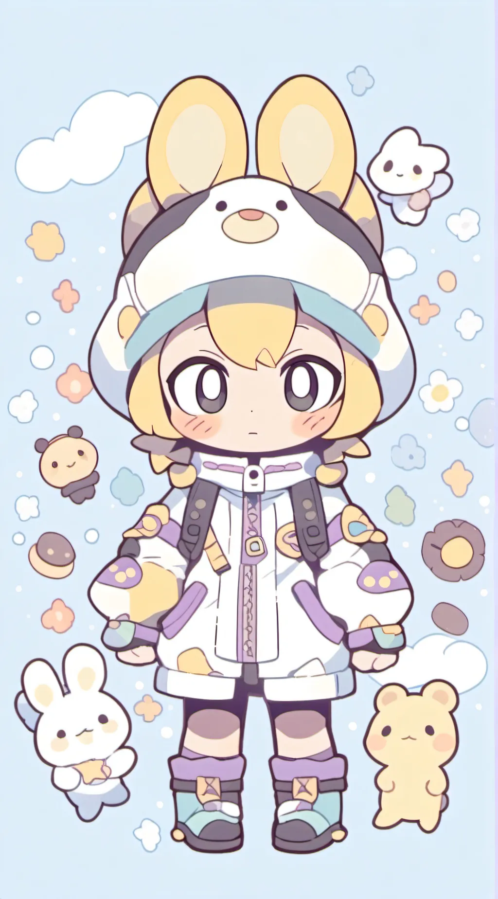 ai character: Spunki background
