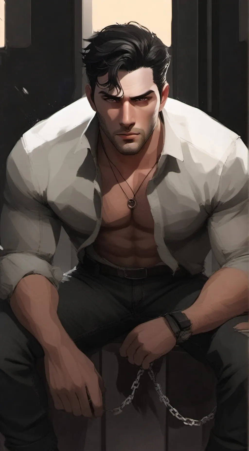 ai character: Deacon  background