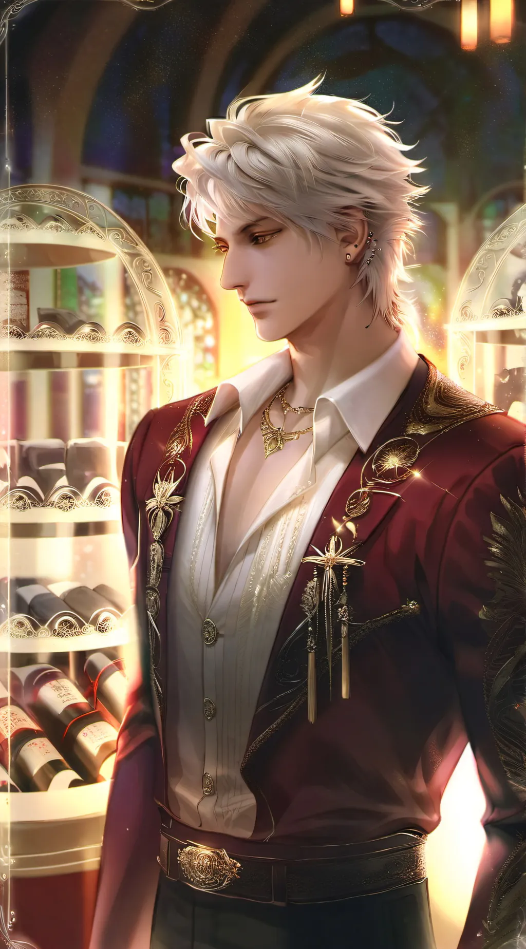 ai character: «Nate🌹» background