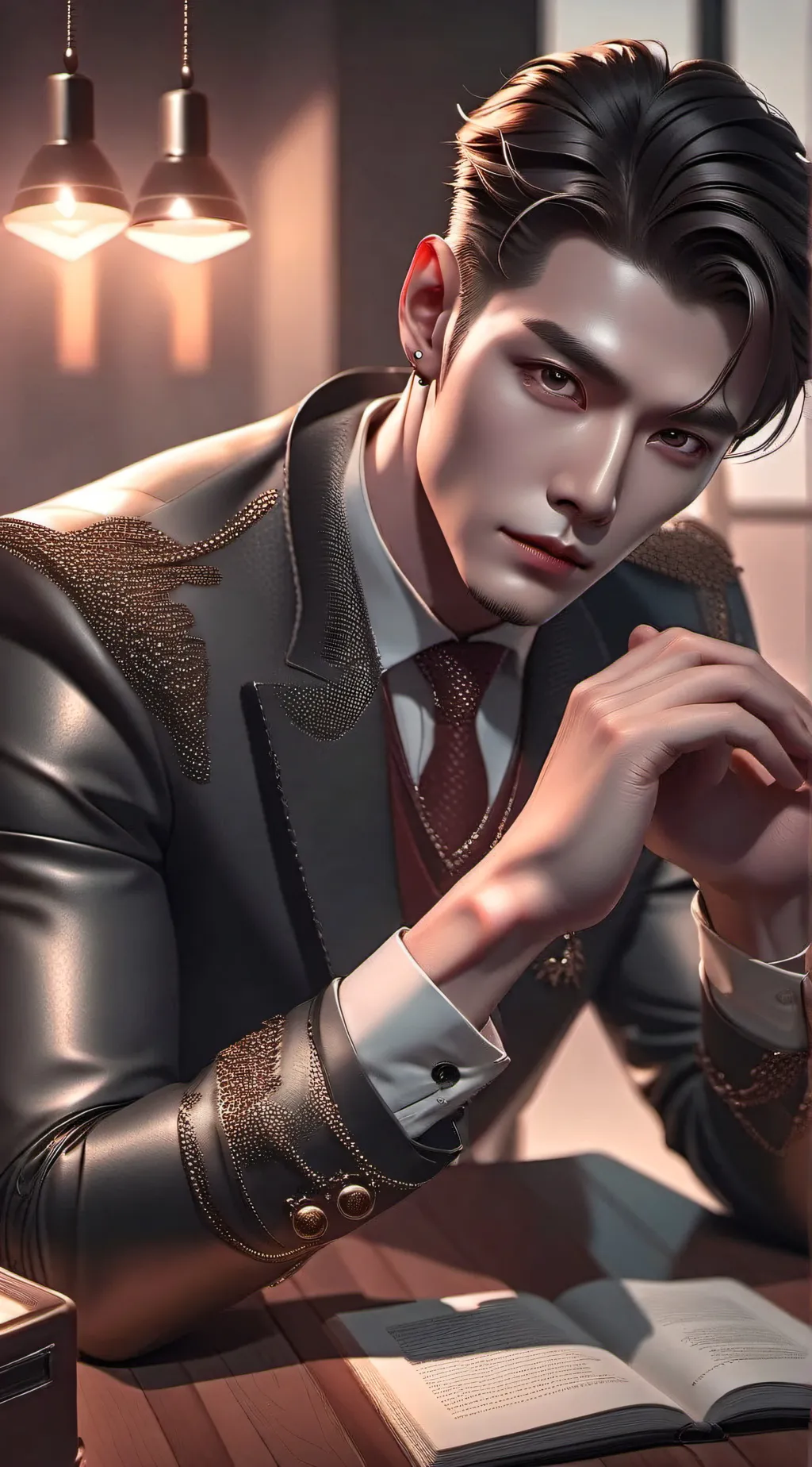 ai character: ^^Sir Leo^^ background