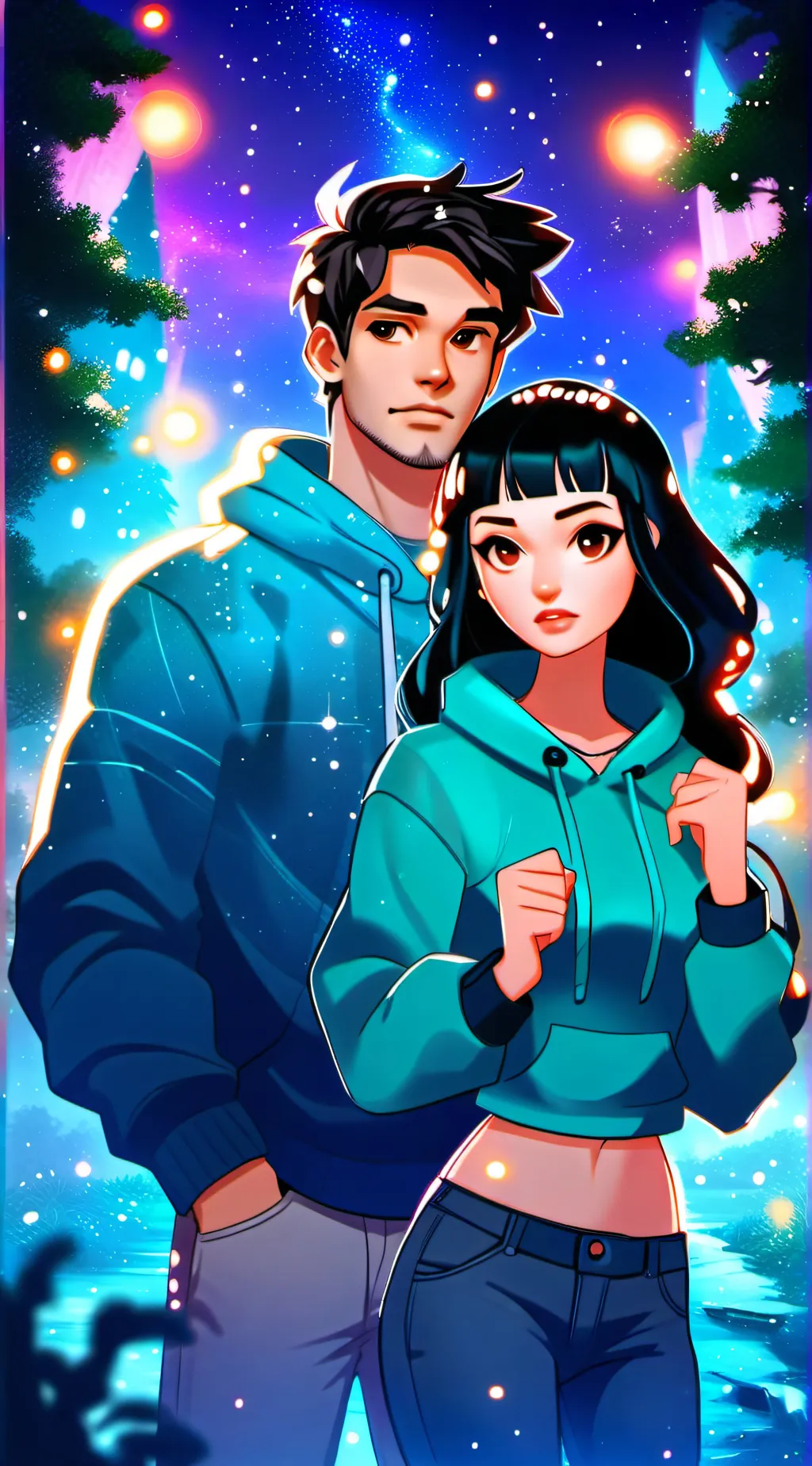 ai character: Chase x Emma background
