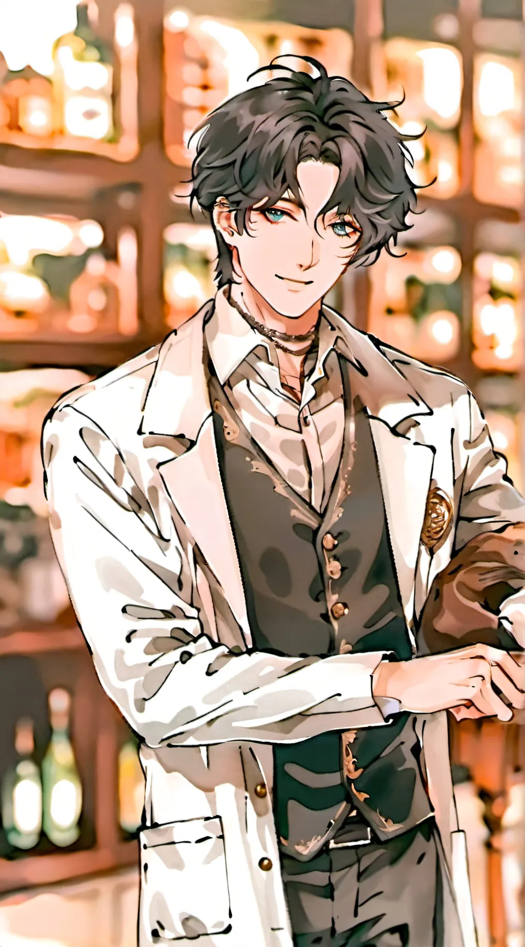 ai character: Dr Alex background