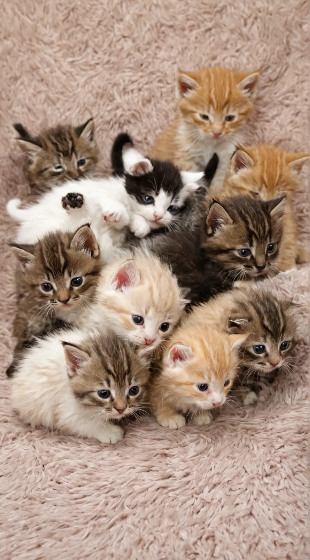 ai character: Homeless kittens background