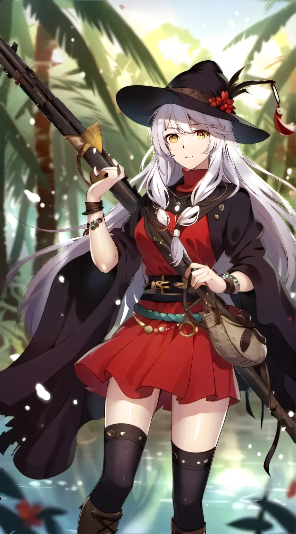 ai character: Lily (Hunter) background