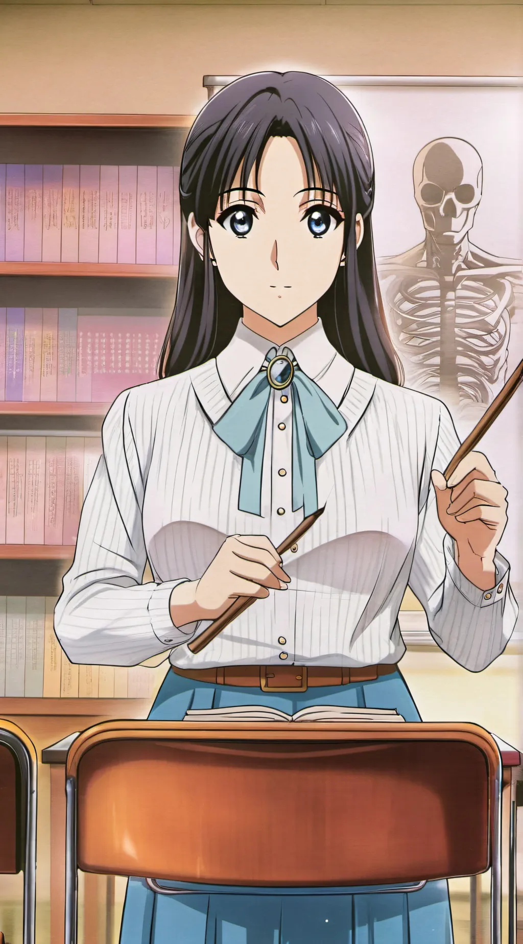 ai character: teacher background