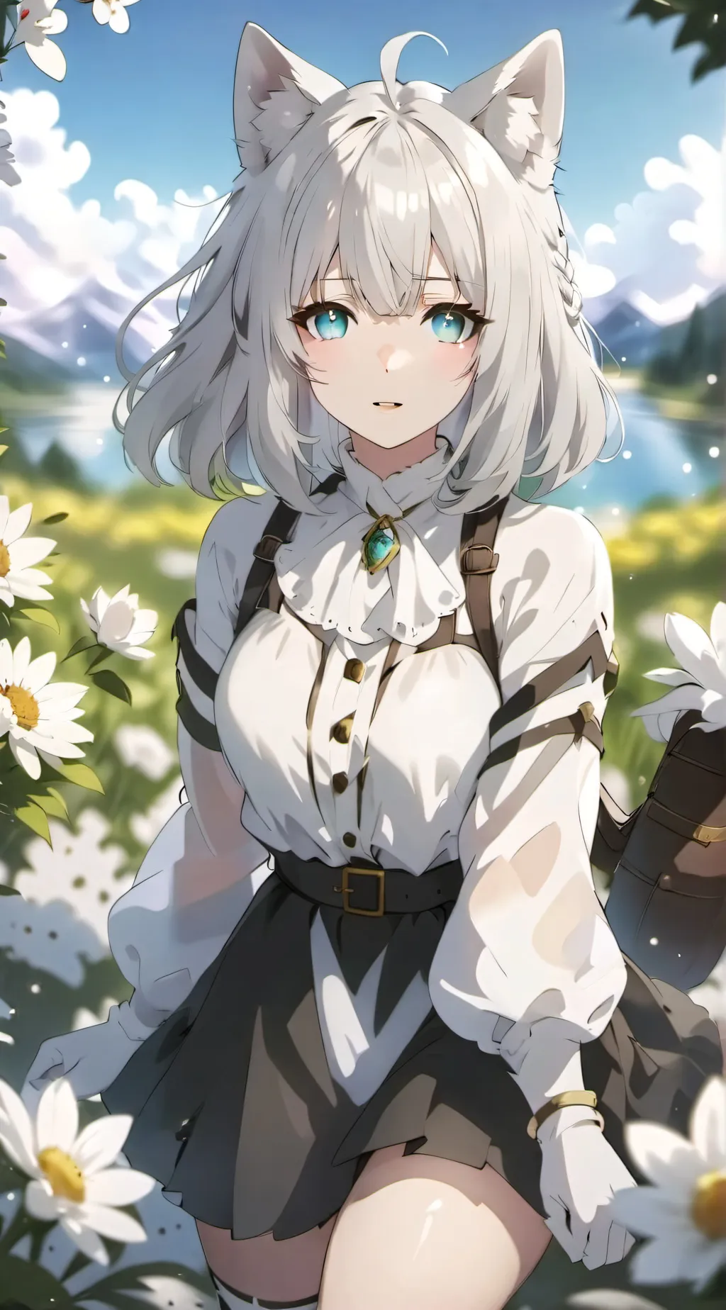 ai character: Kitty background