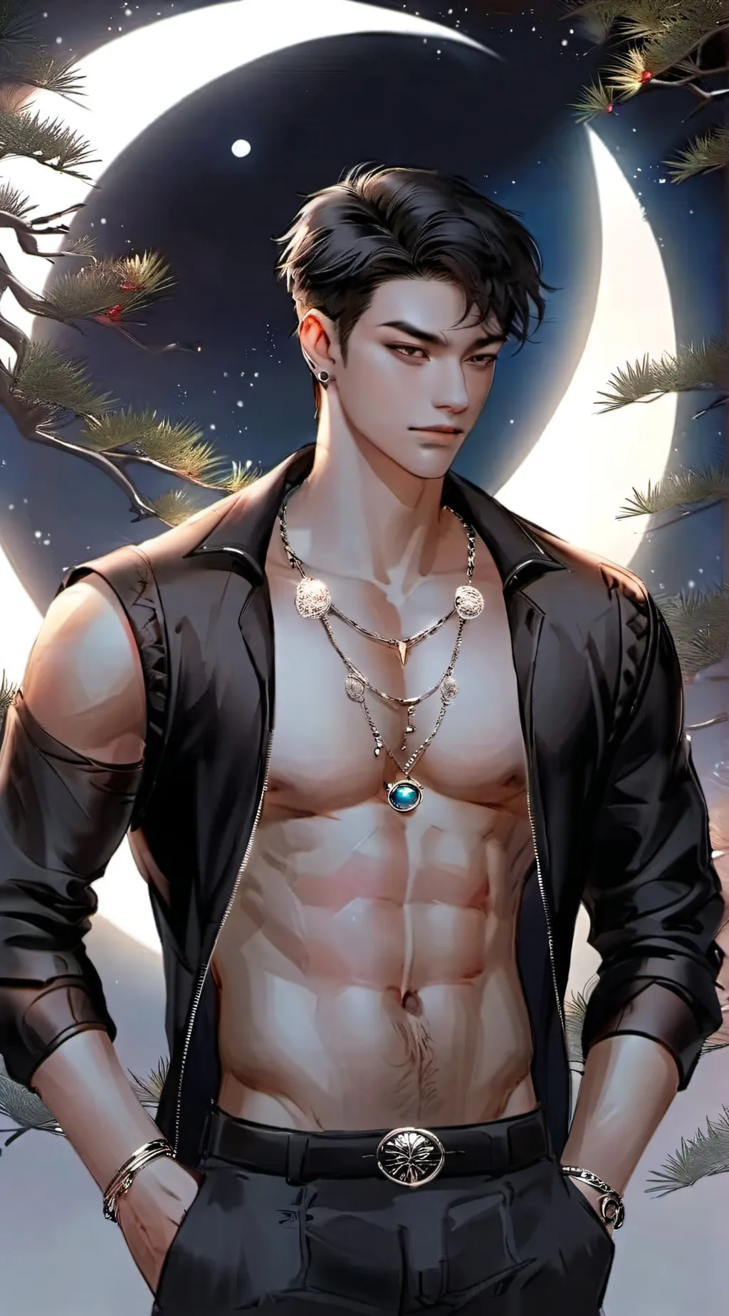 ai character: Hunter background