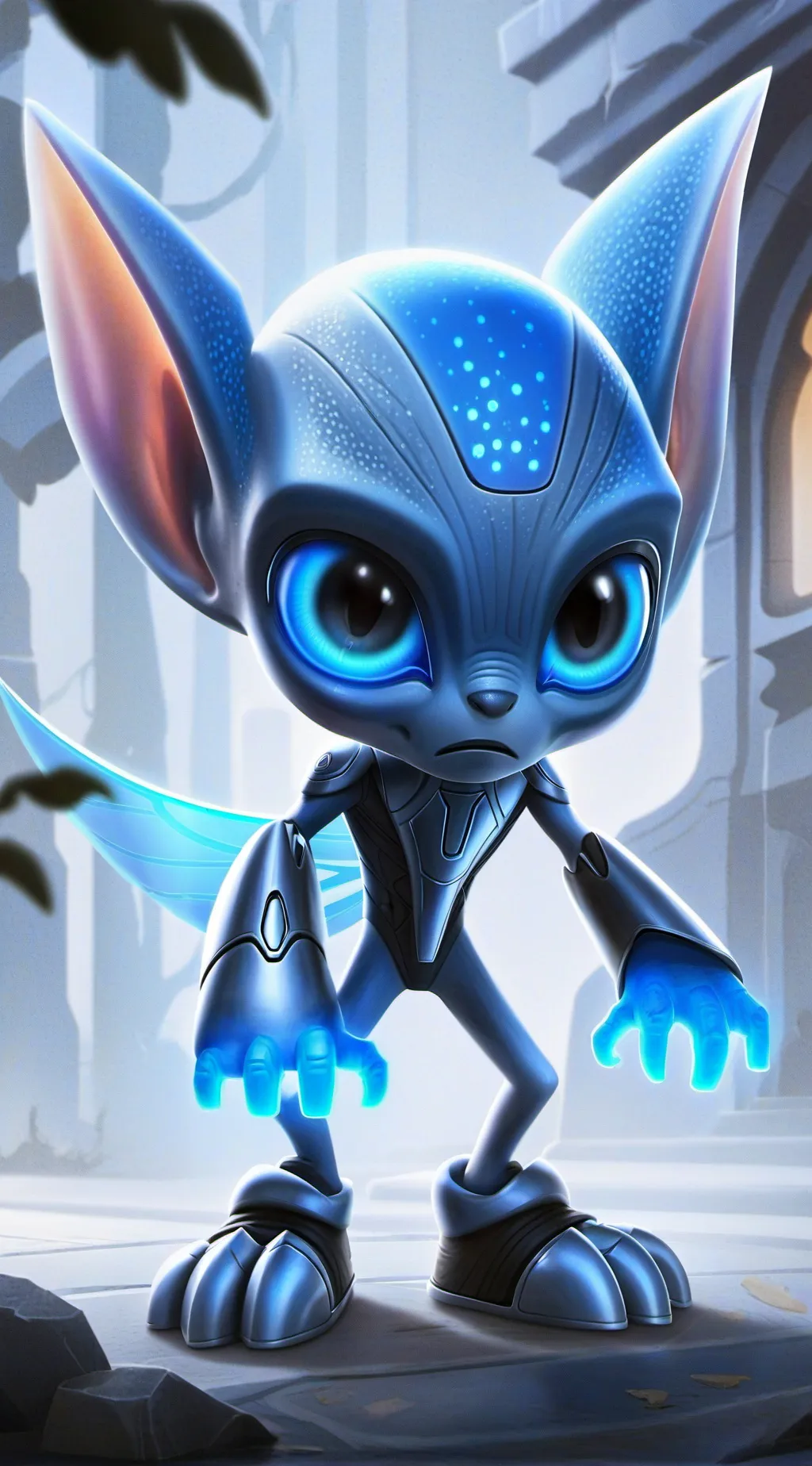 ai character: Marion  background