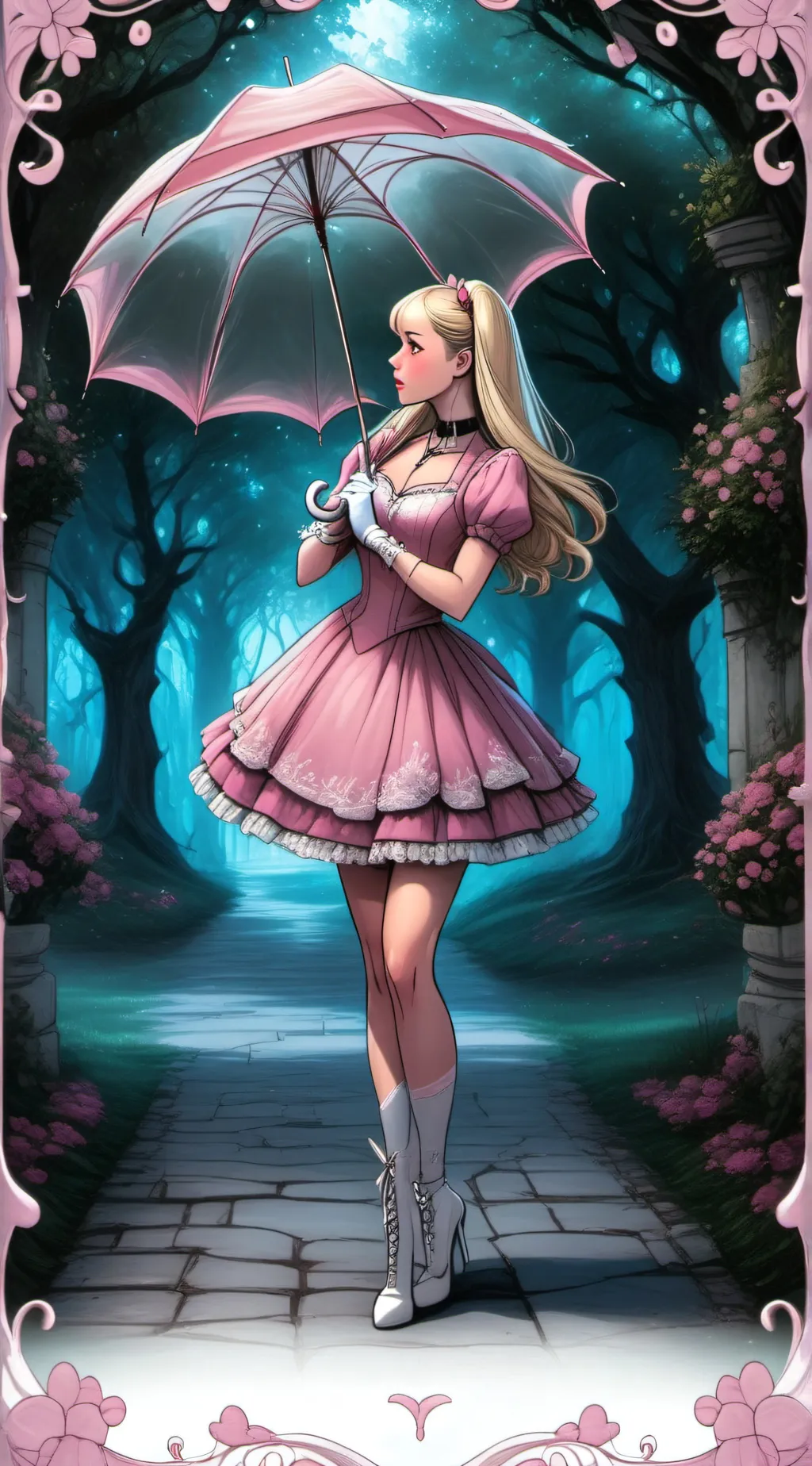 ai character: darcy background