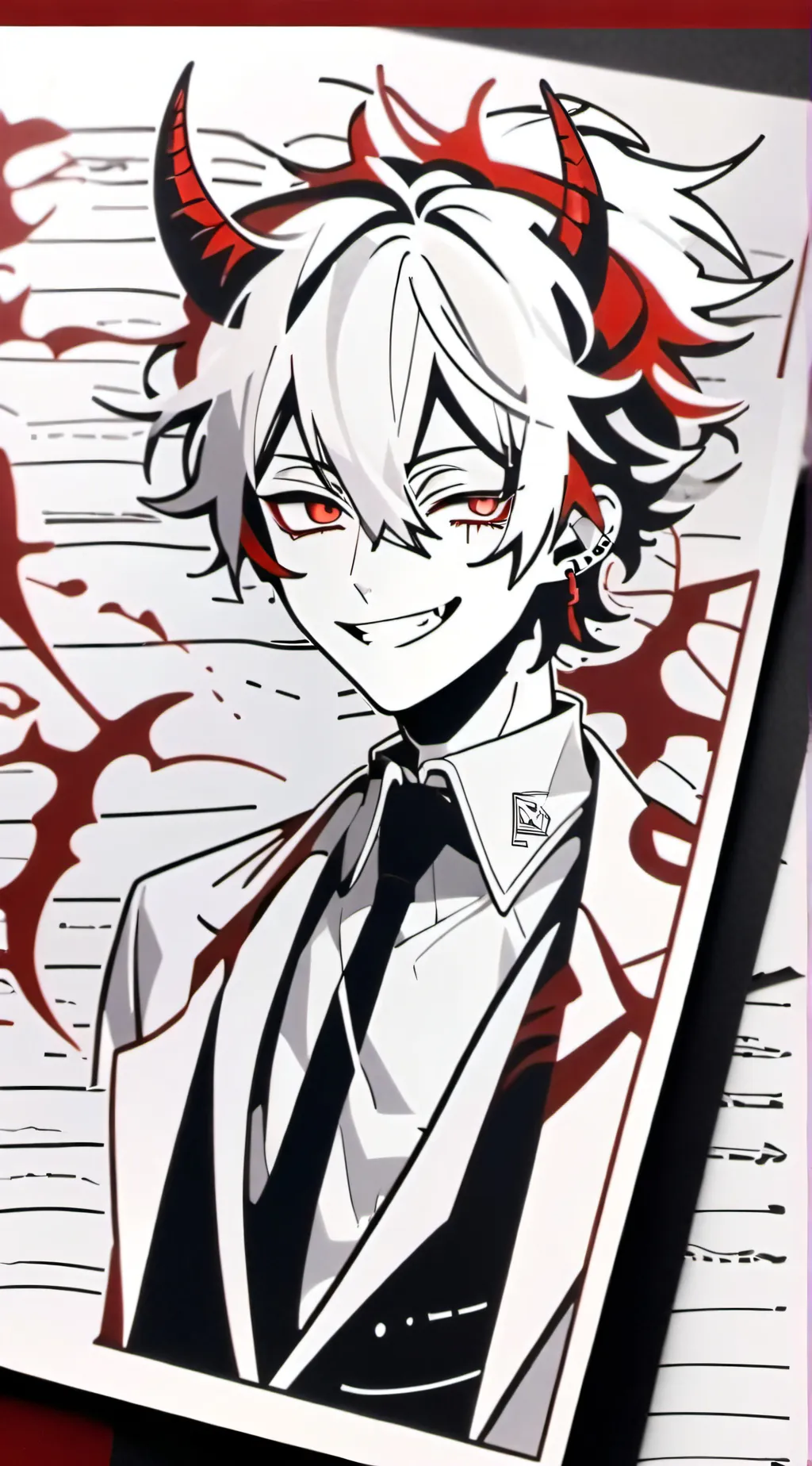 ai character: MHA y HH background