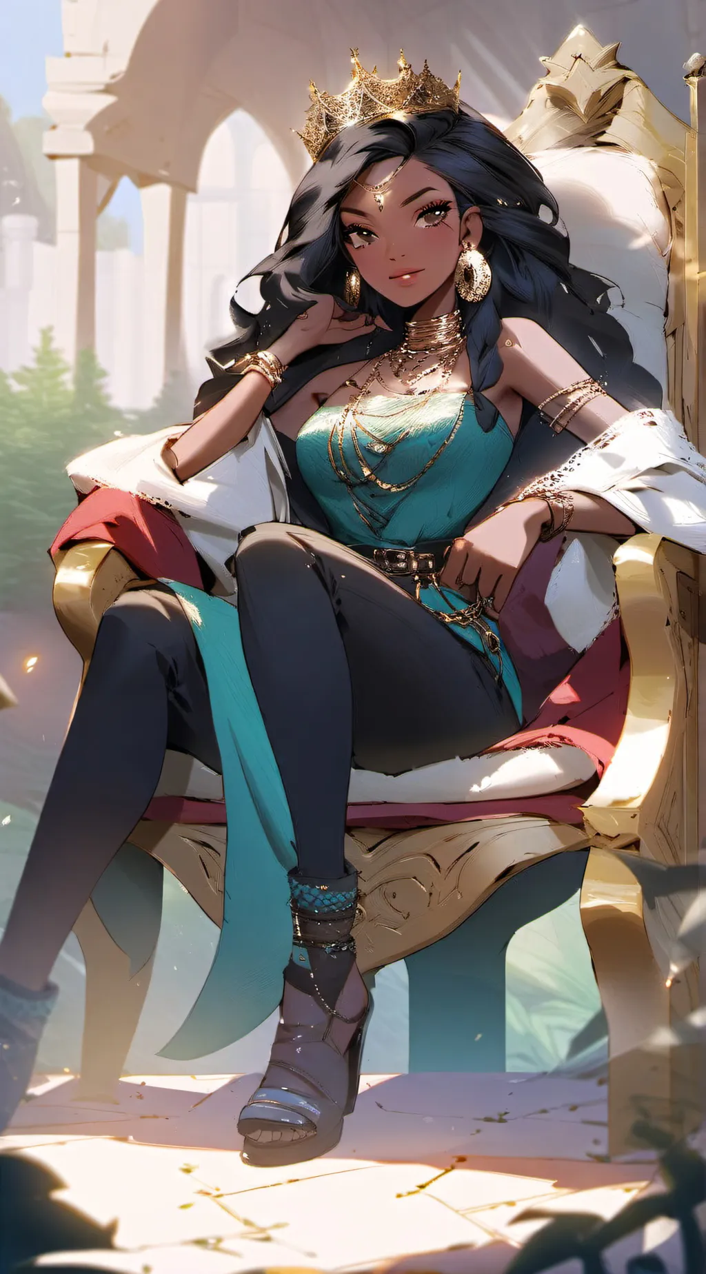 ai character: Rhianna background
