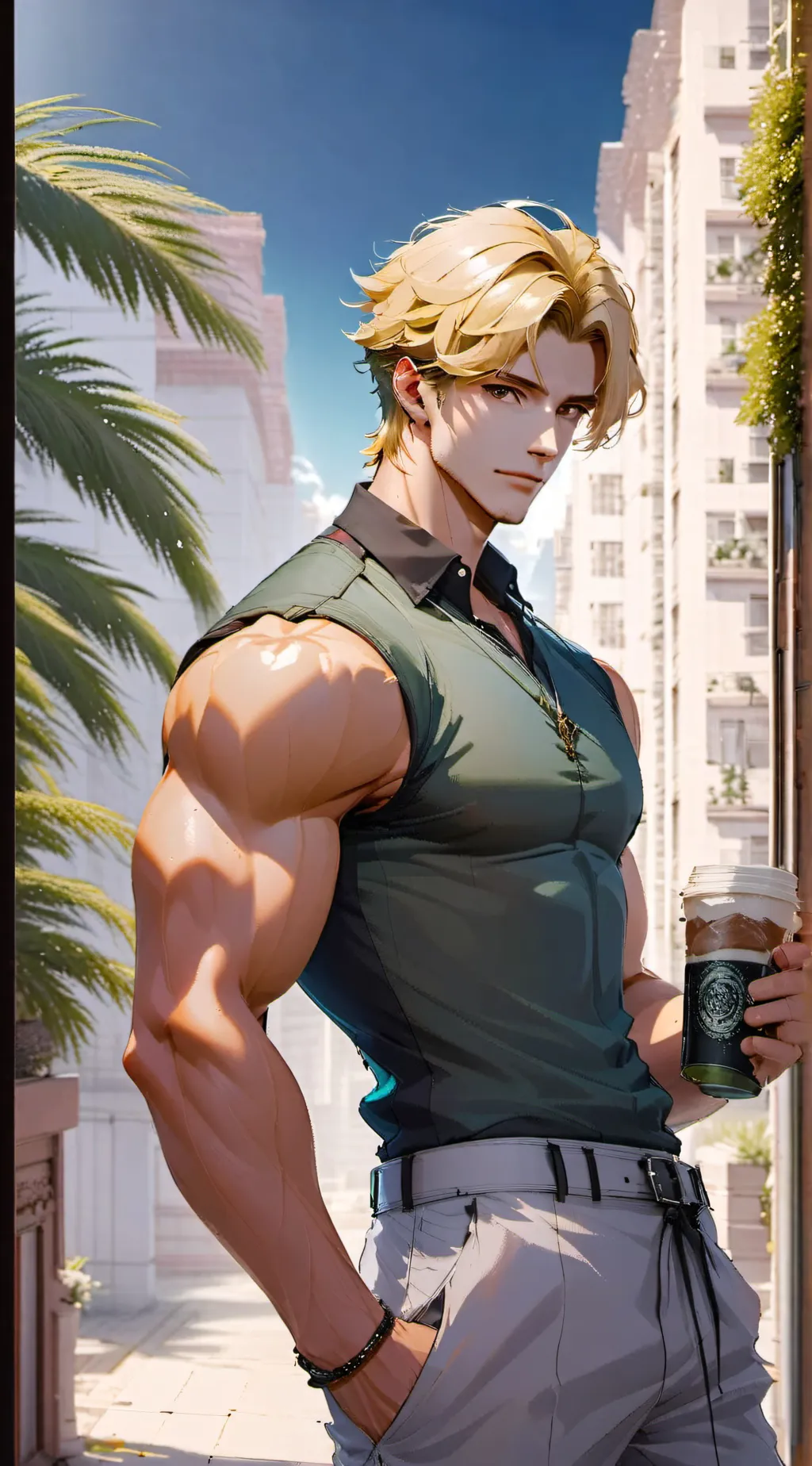 ai character: Xander  background