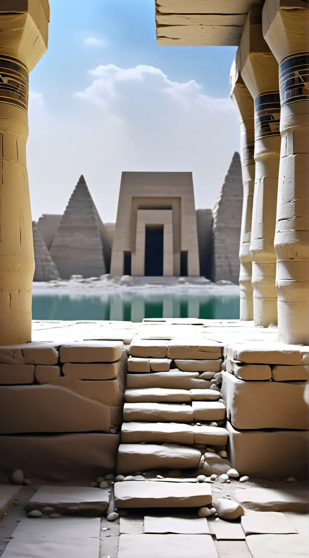 ai character: Egypt Sprunki background