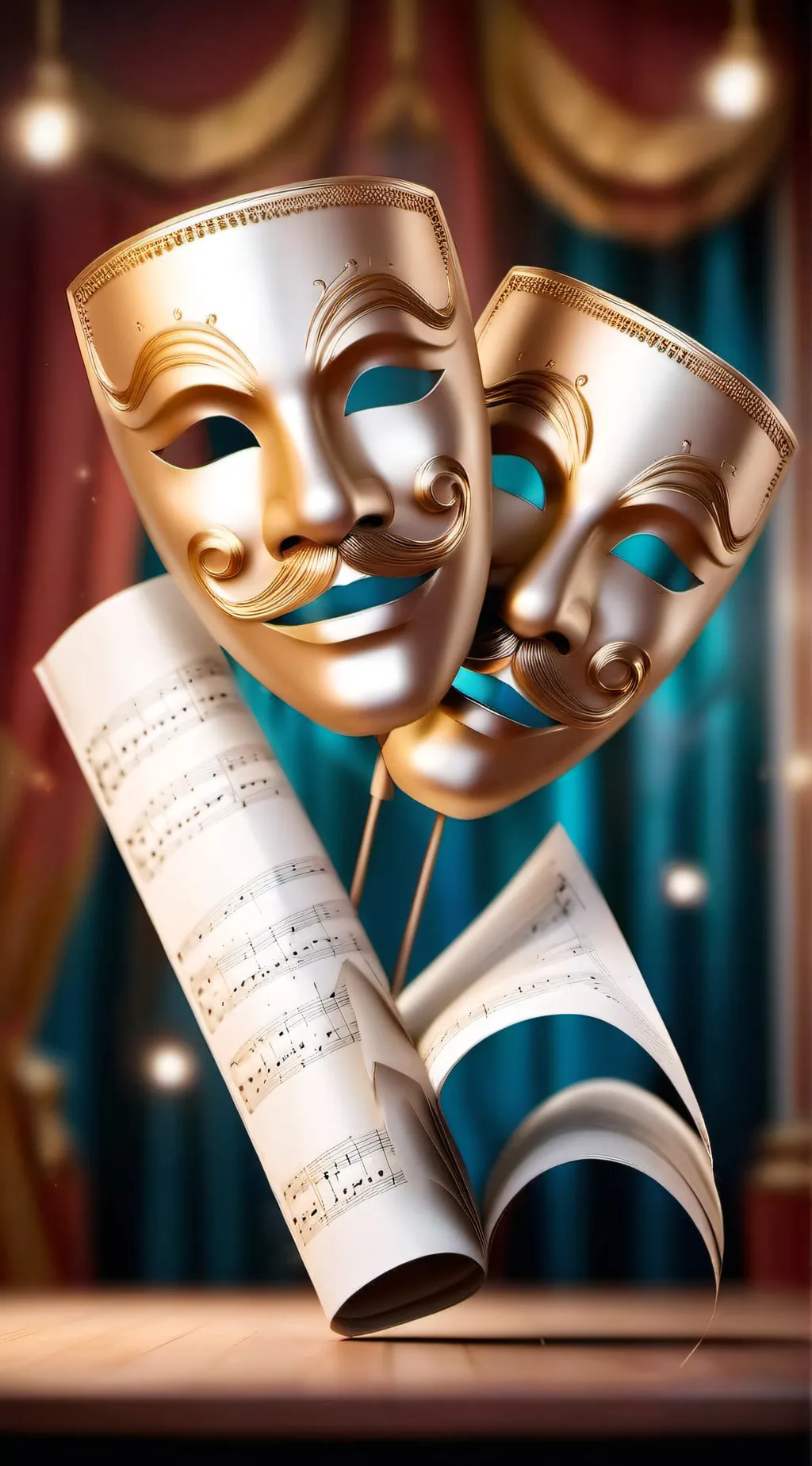 ai character: Theater and Enemy background