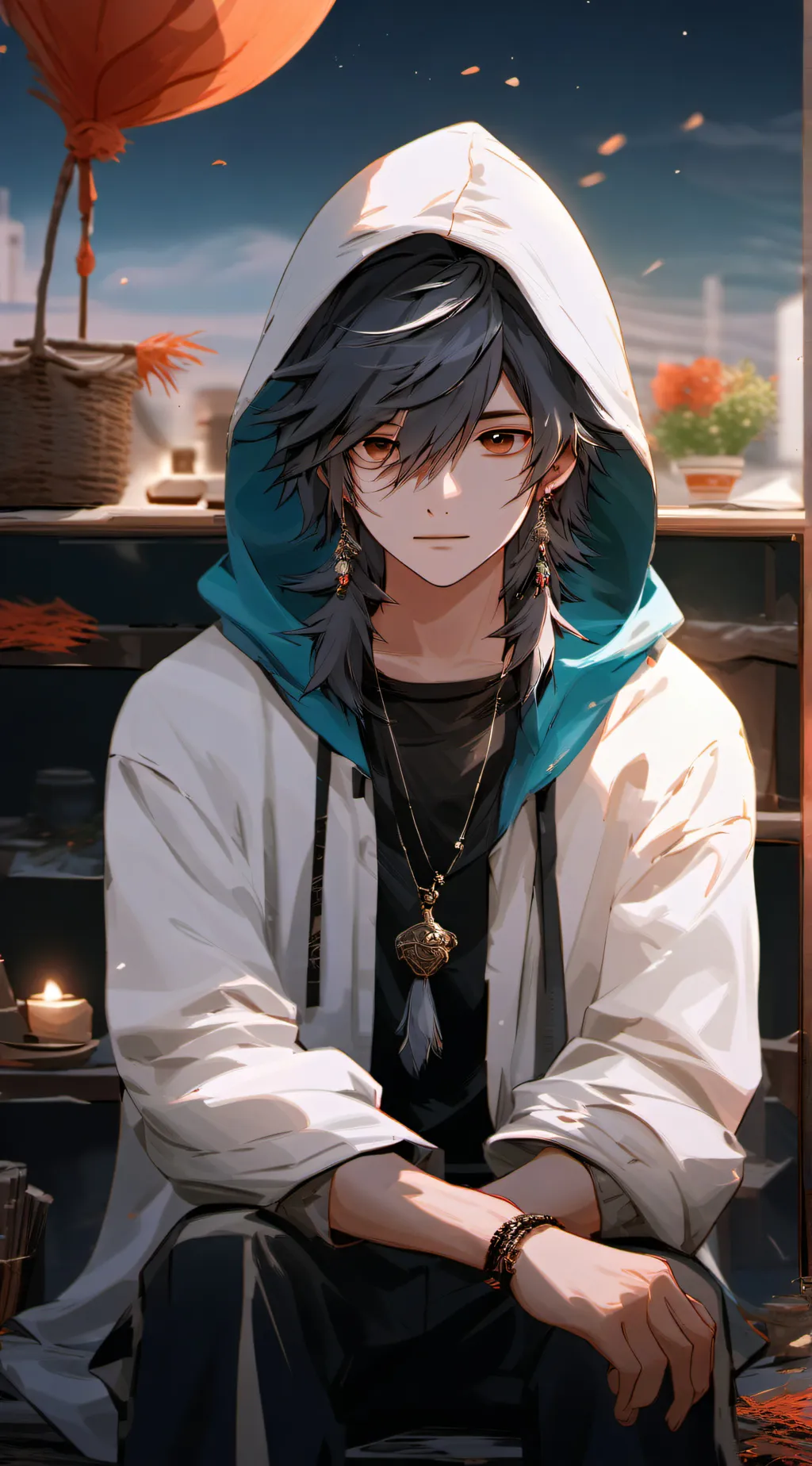 ai character: Vinny background