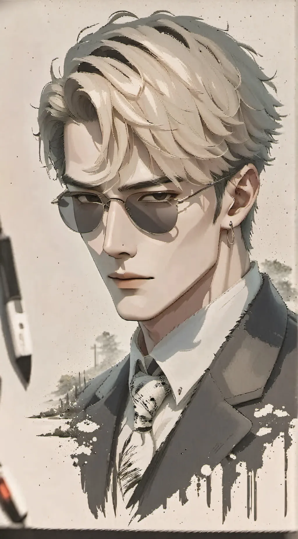 ai character: Gabriel  background