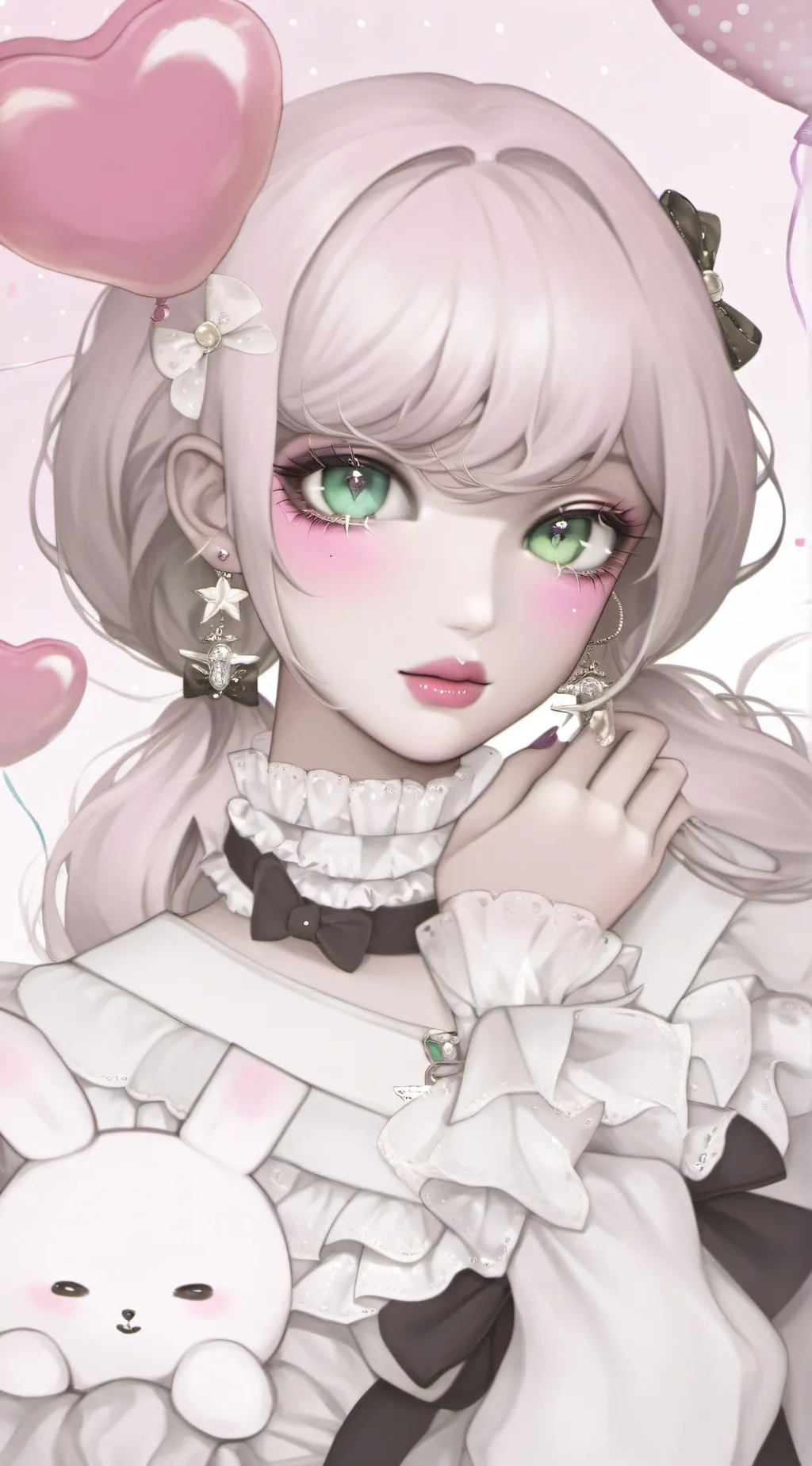 ai character: Lilly background