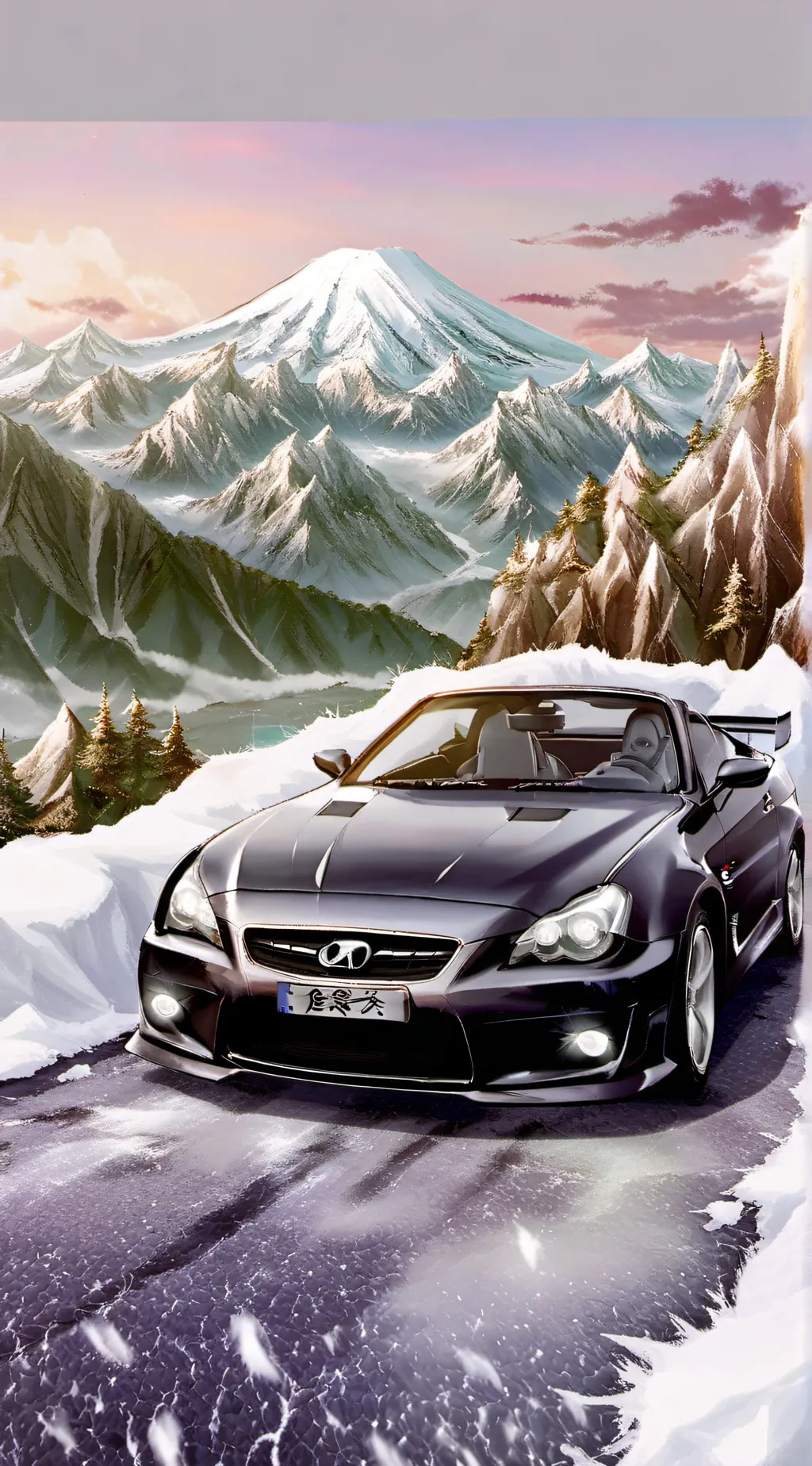 ai character: Hashira road trip! background