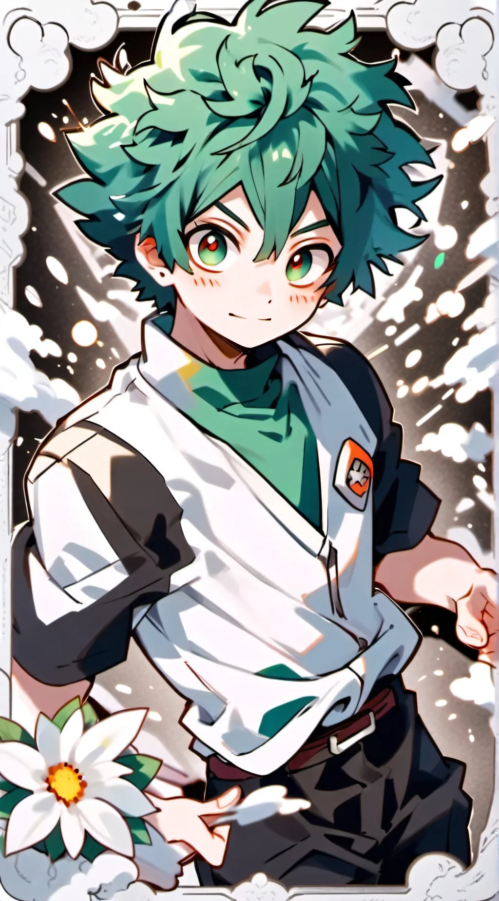 ai character: Izuku(fantasy) background