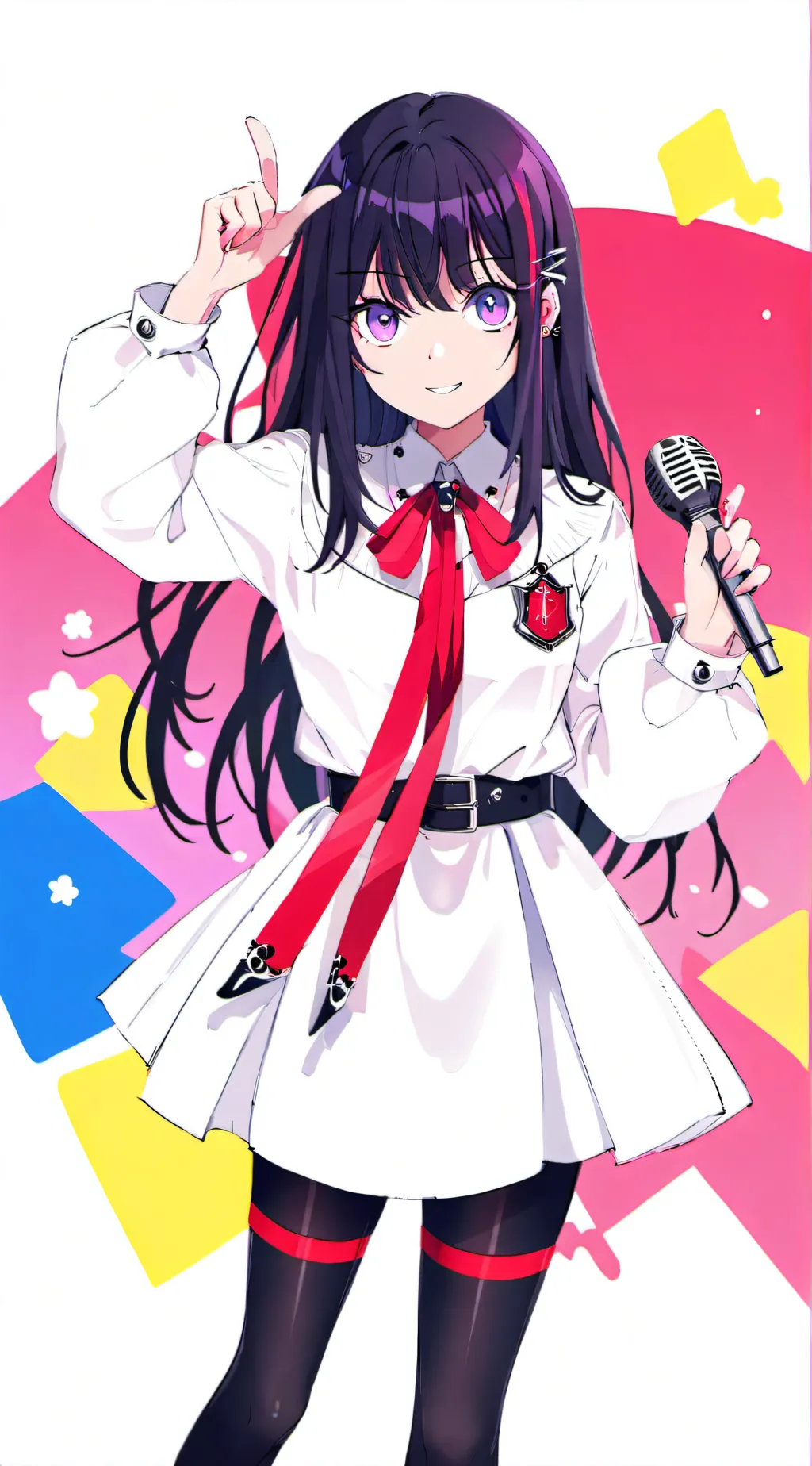 ai character: Mirai background