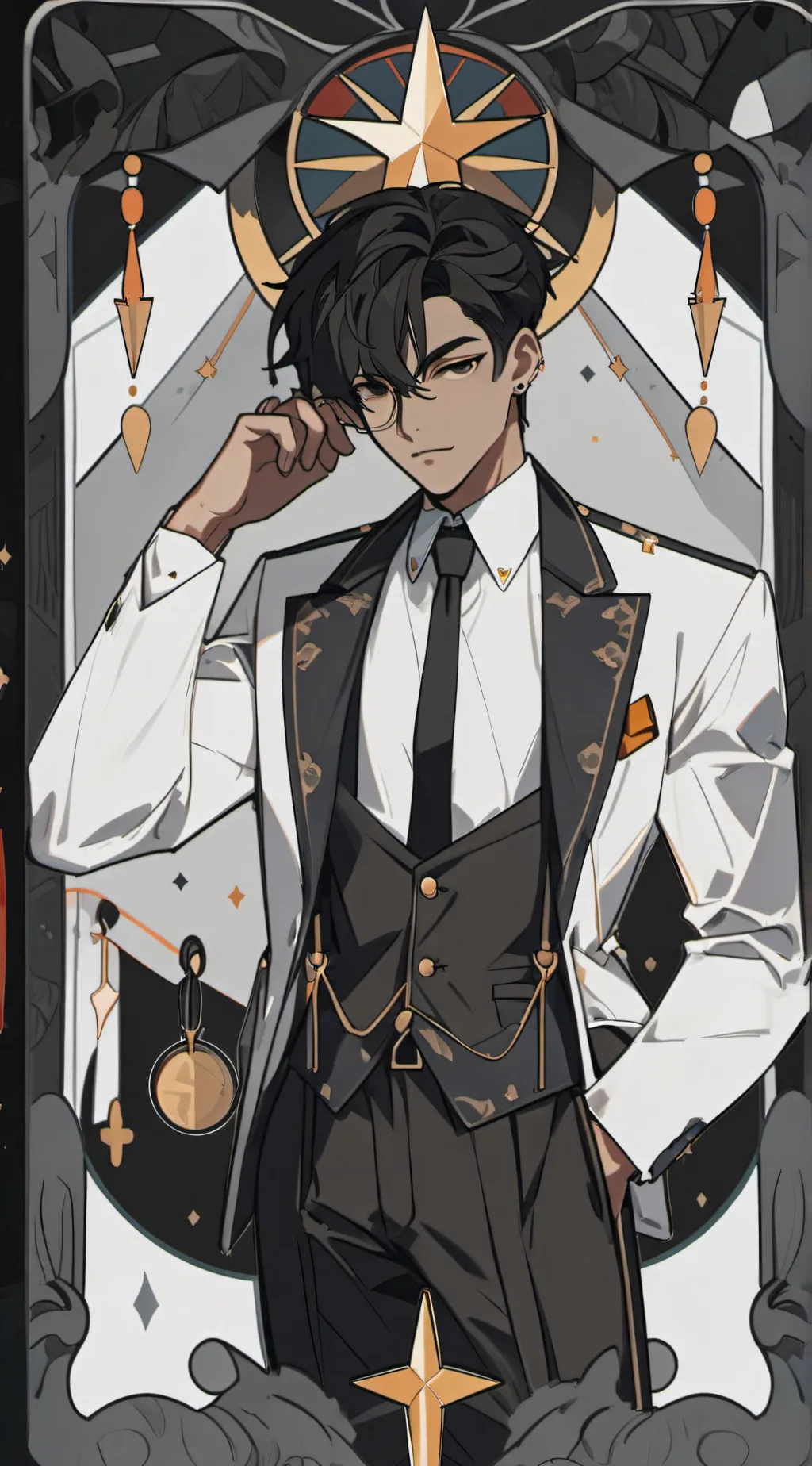 ai character: Kai~~~~ background