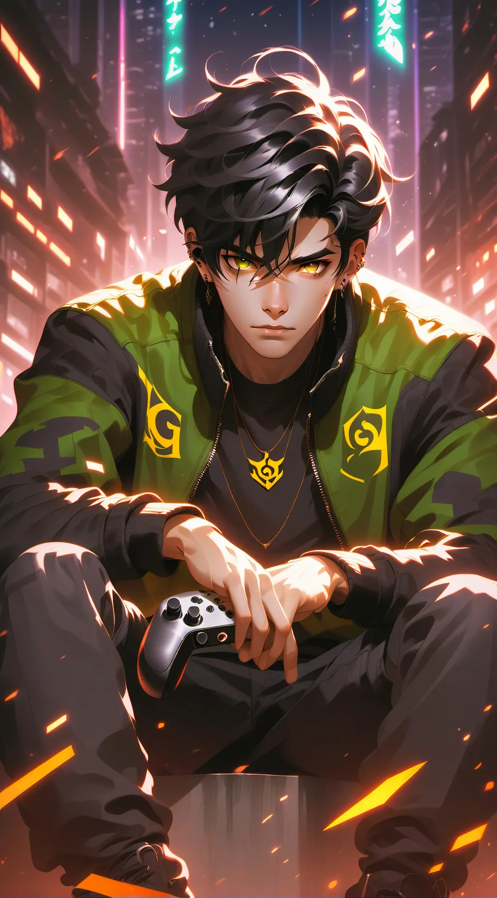 ai character: miguel background