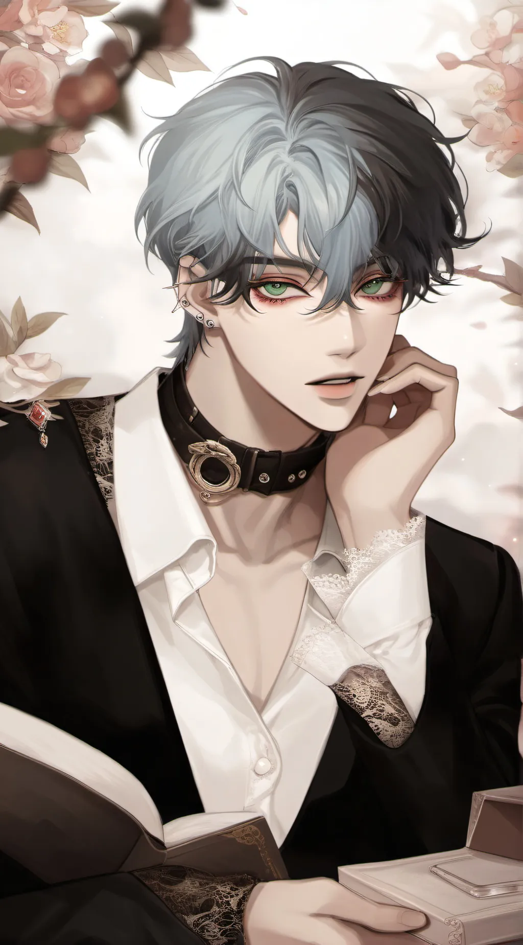ai character: Leo <3 background