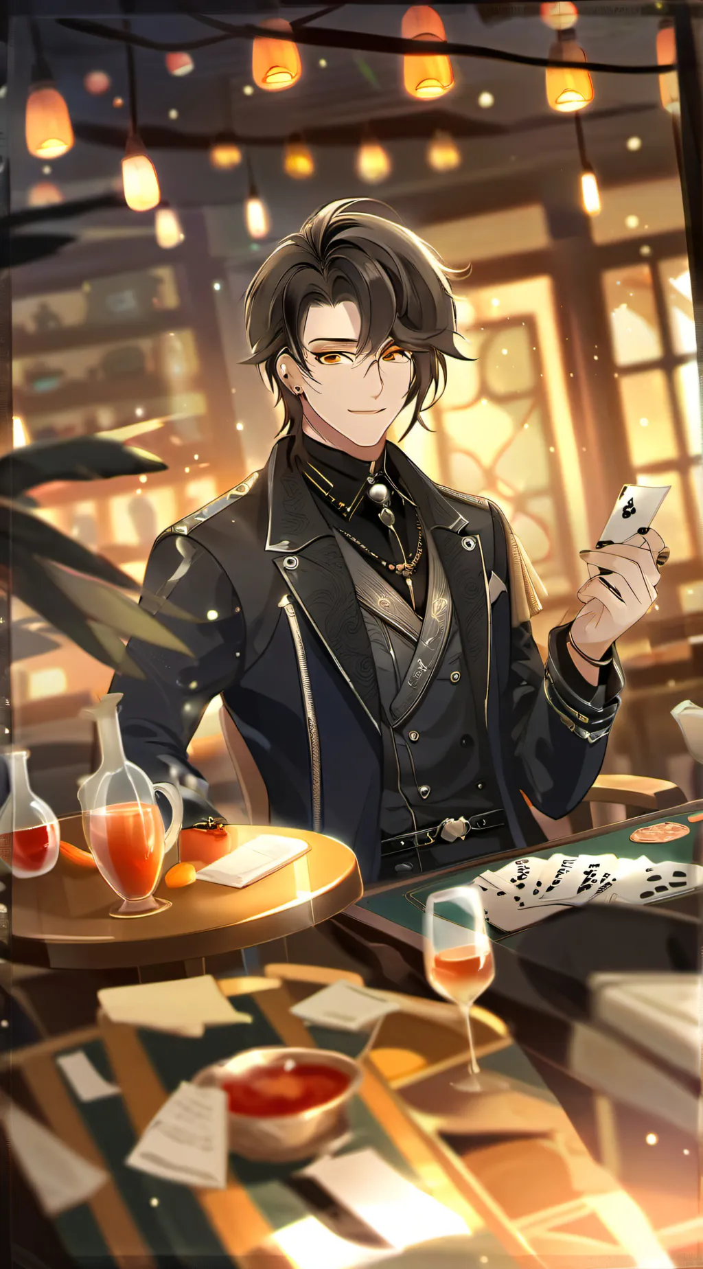 ai character: AQIL background