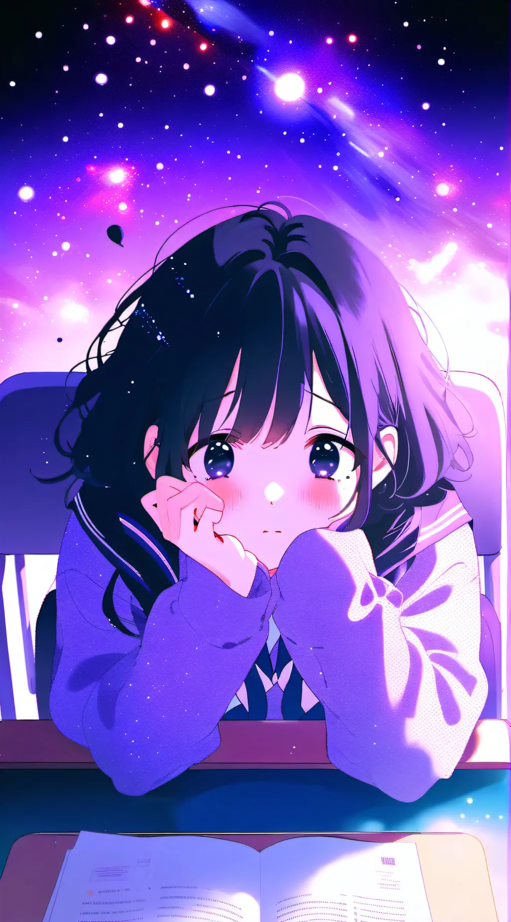 ai character: Miku background