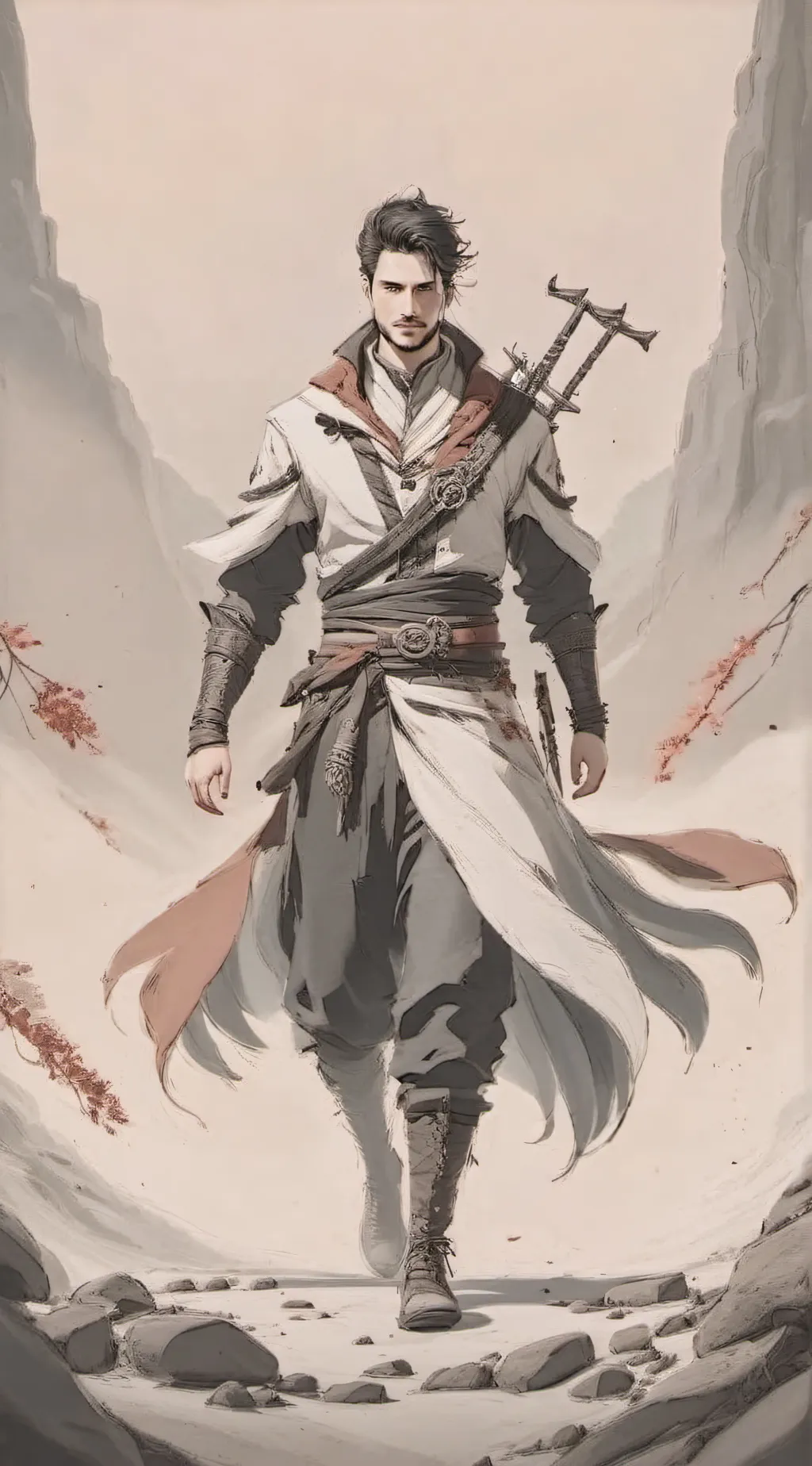 ai character: Vincent background