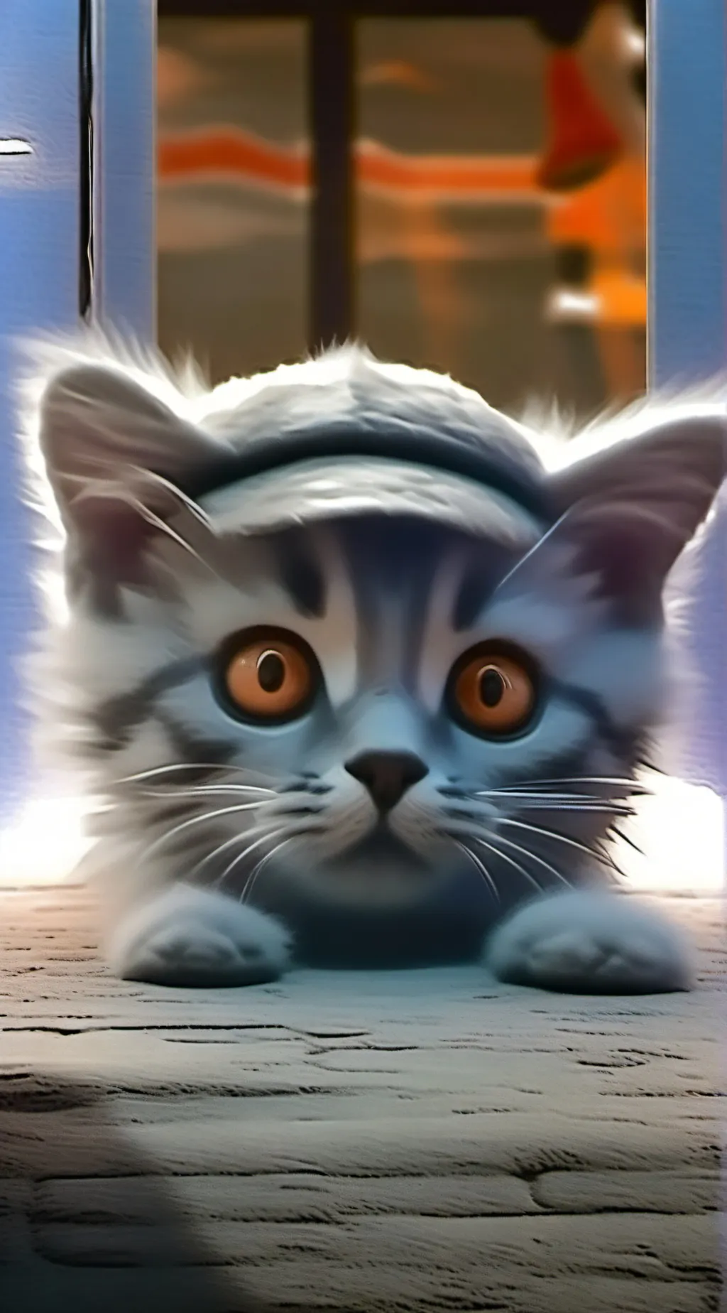 ai character: cat background
