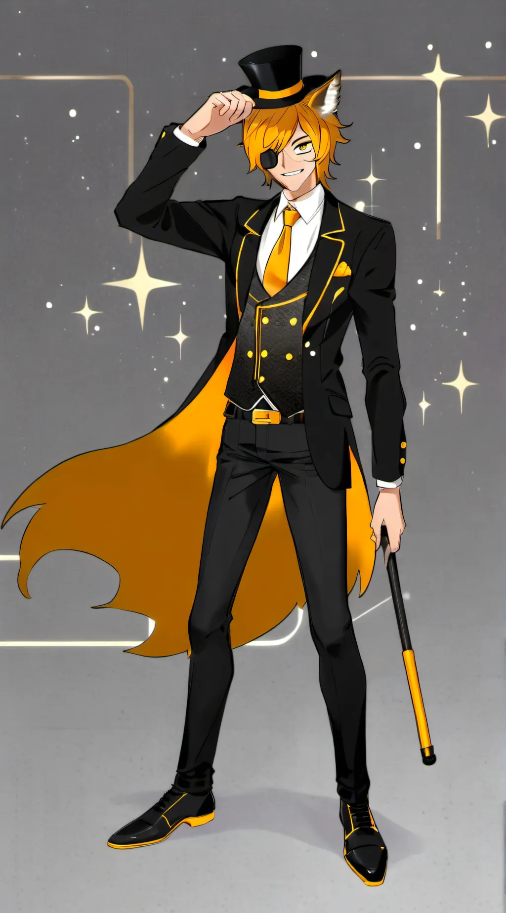 ai character: Bill(WOLF HYBRID) background
