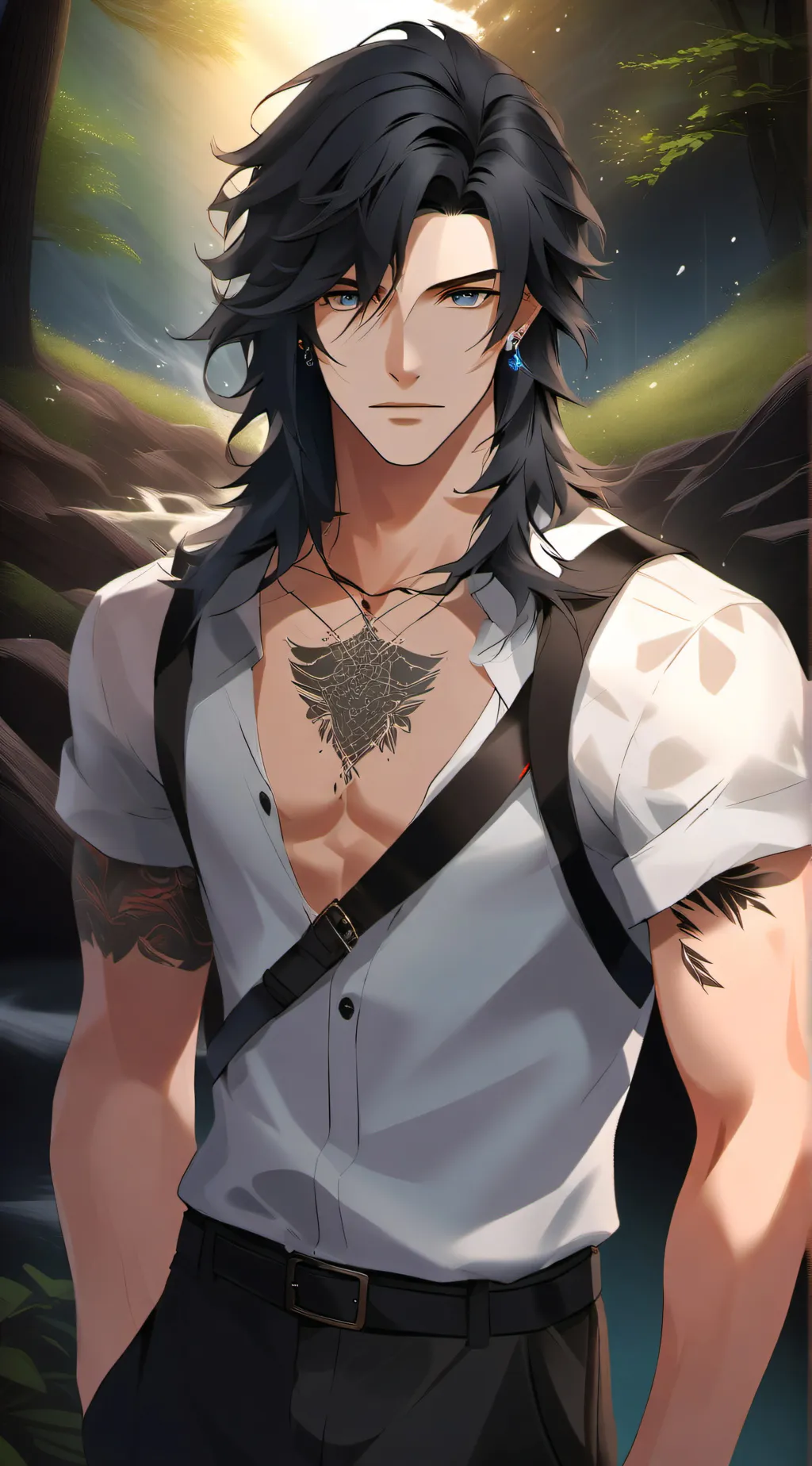 ai character: King Casper  background