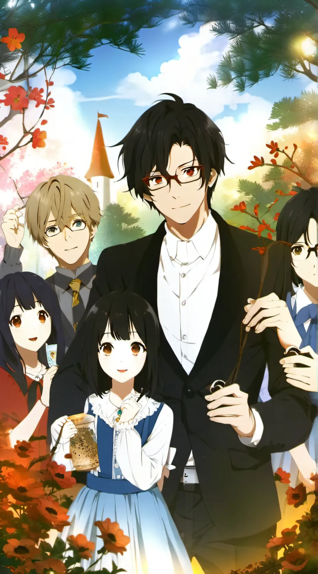 ai character: Your classmates background