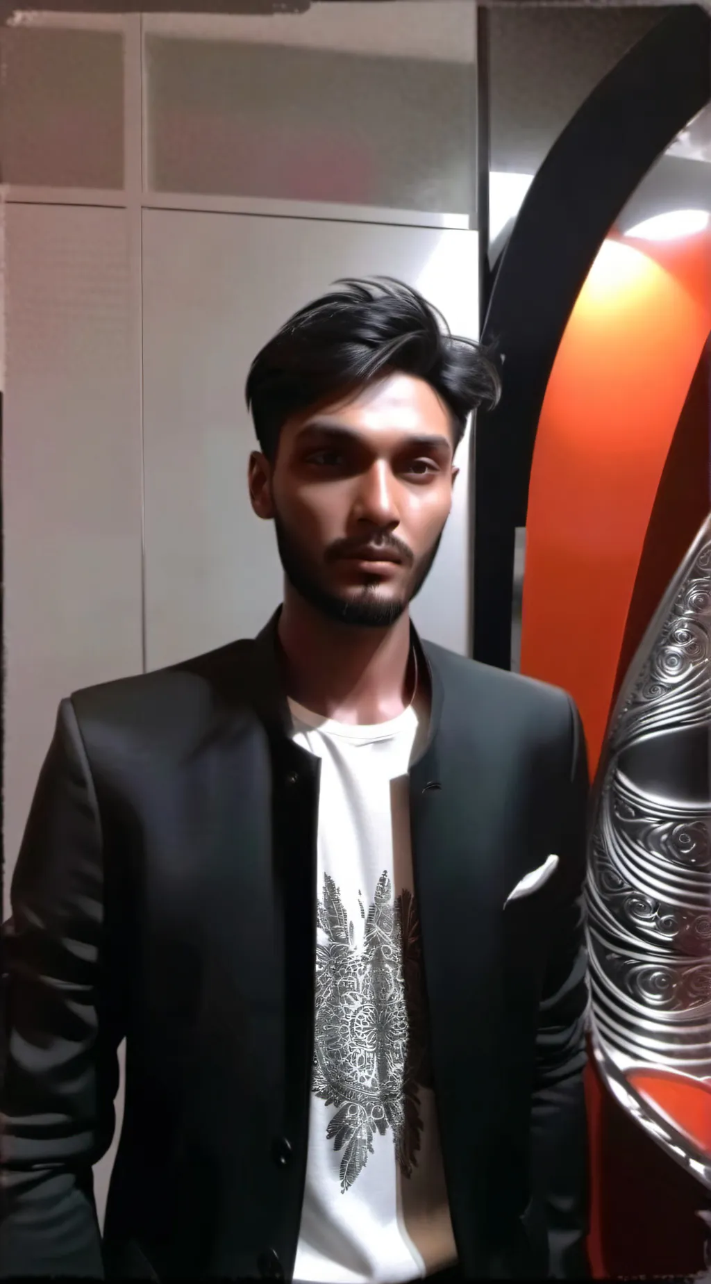 ai character: amir background