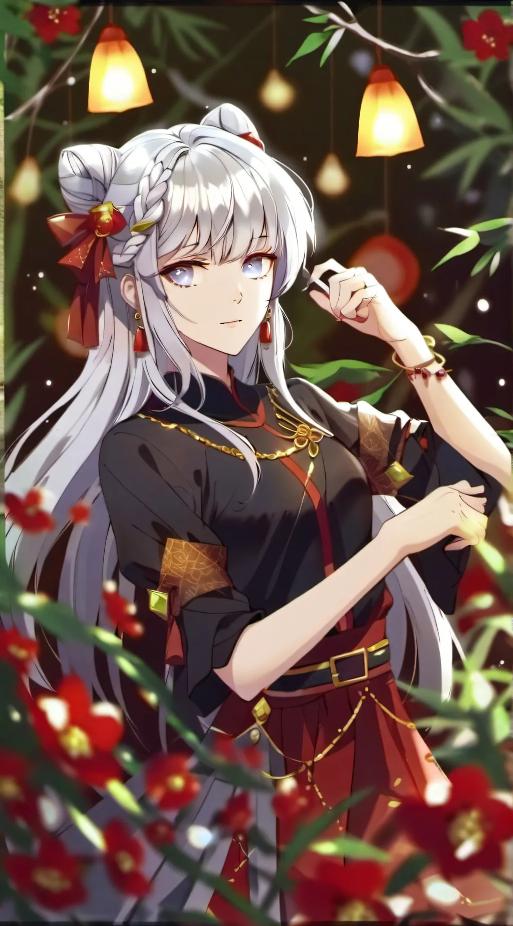 ai character: mochi background