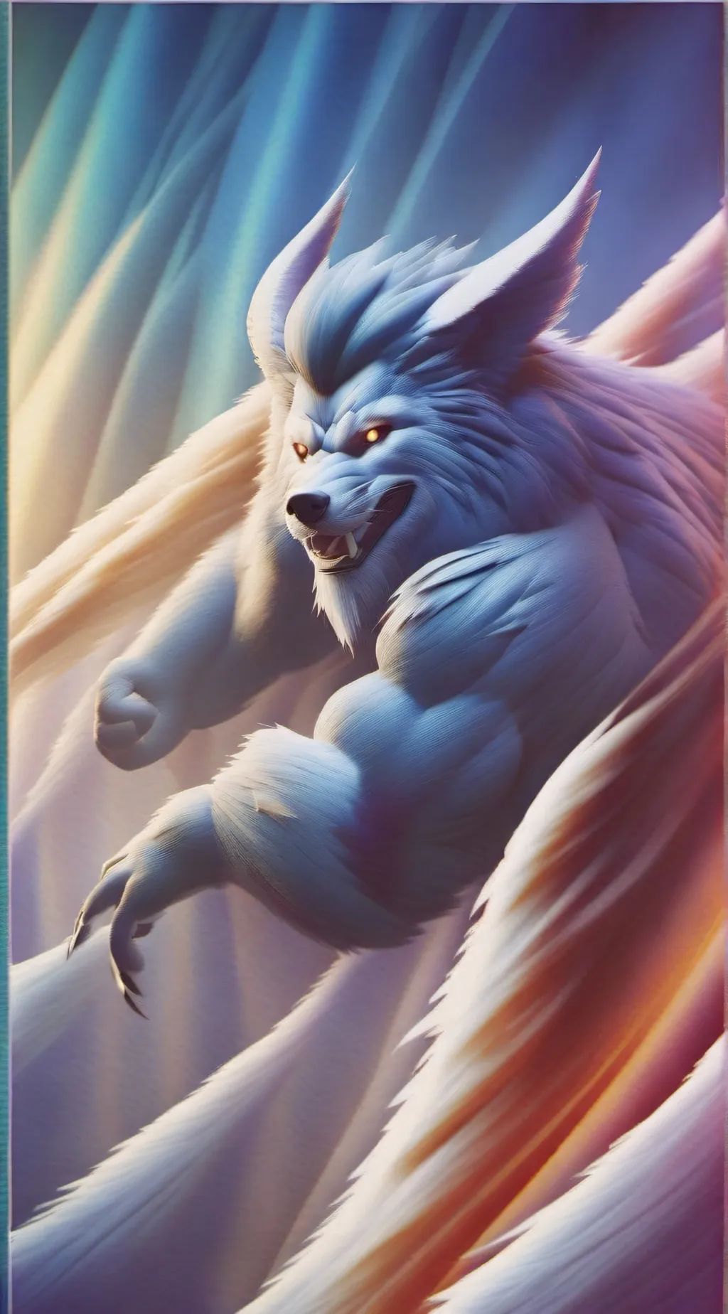 ai character: grrrrrr background