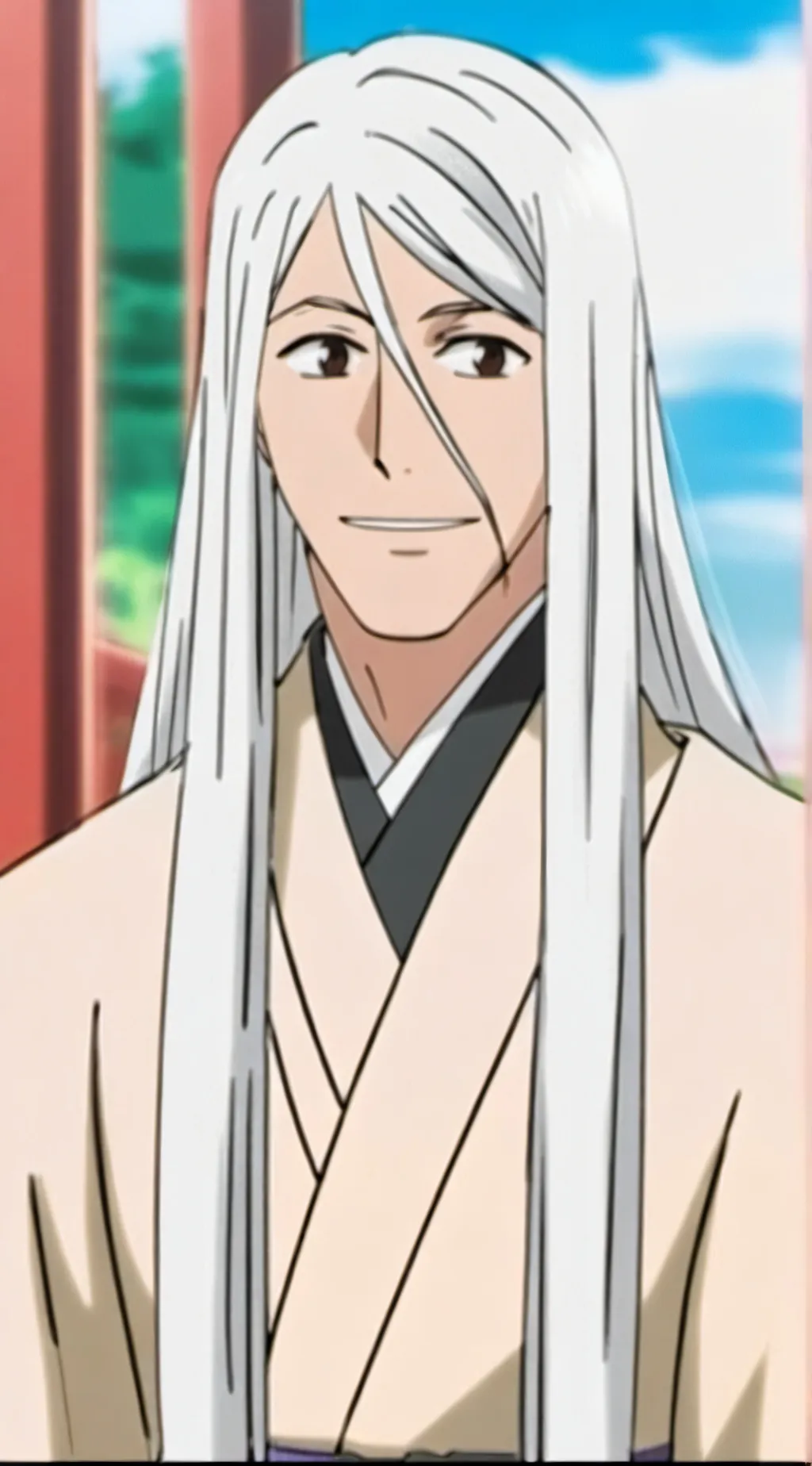 ai character: Jushiro Ukitaki background