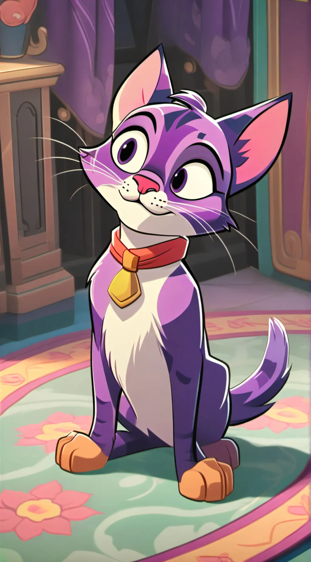 ai character: Catnap background