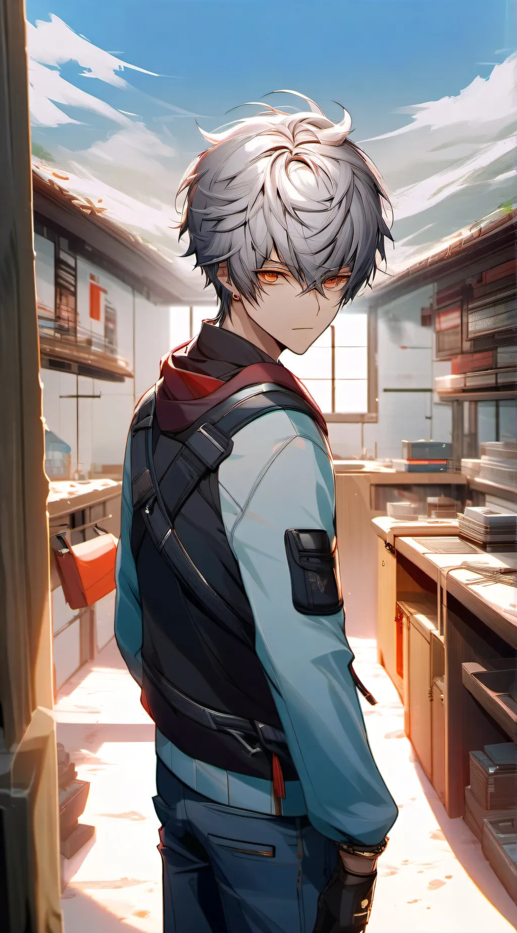 ai character: enix background