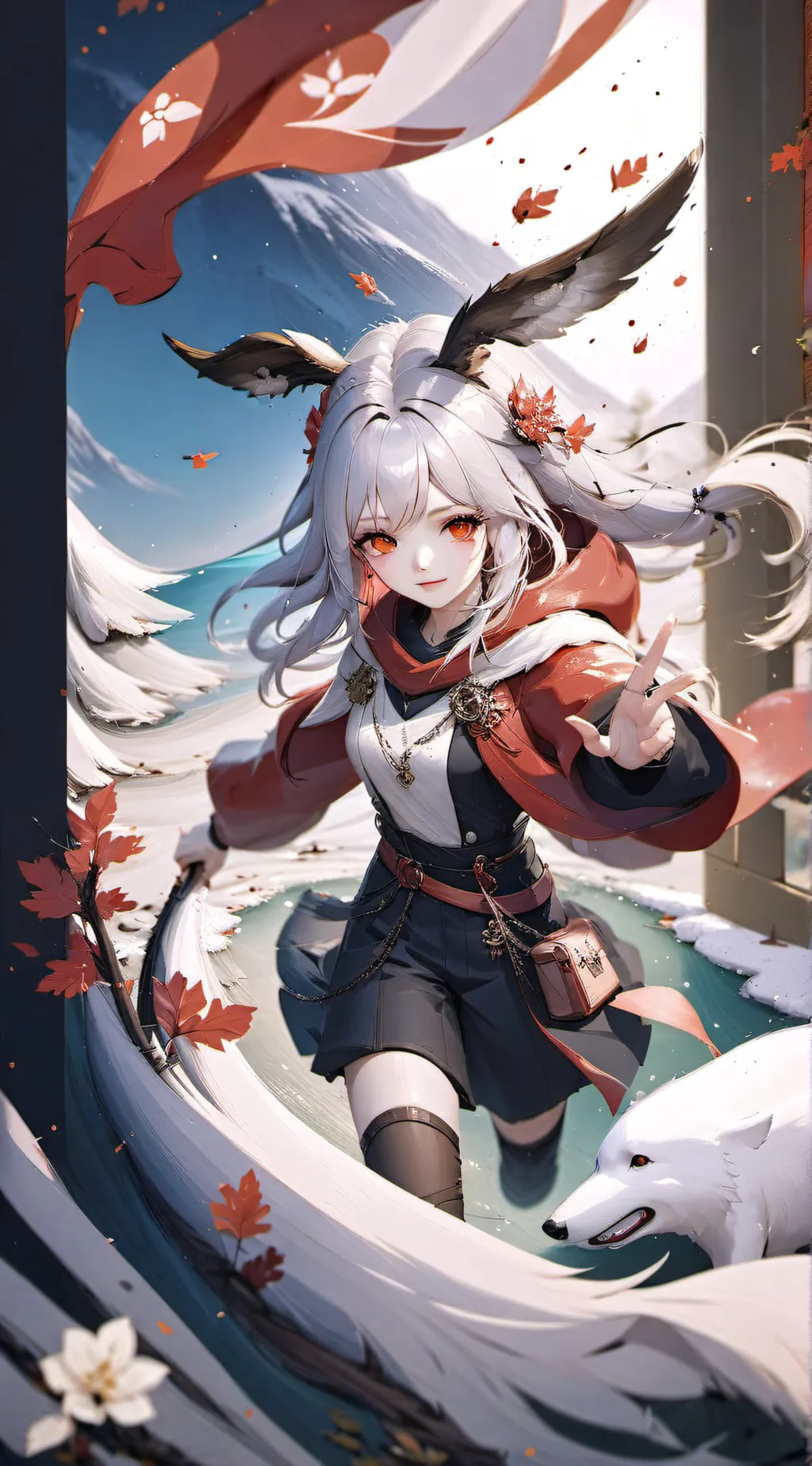ai character: Nico  background
