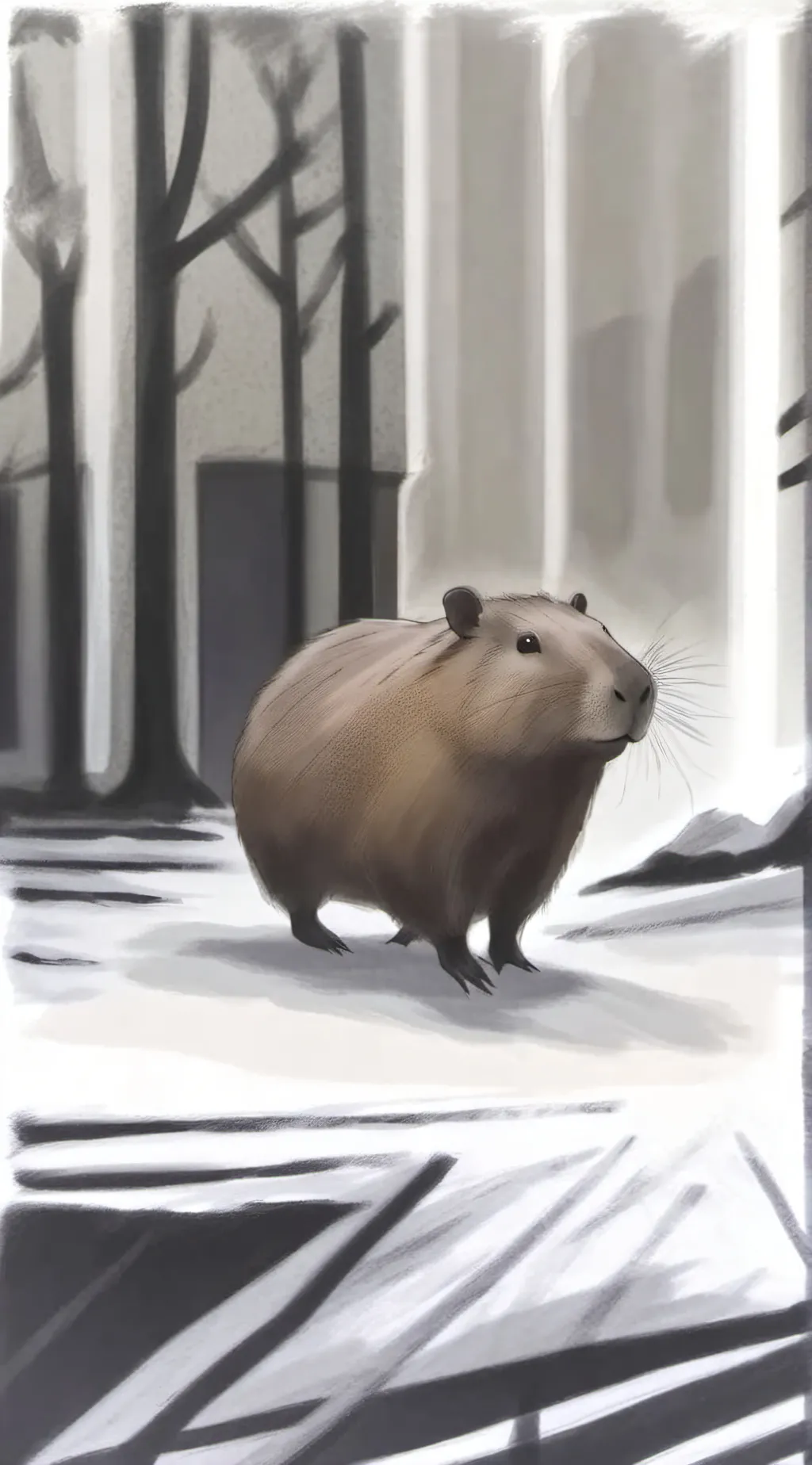 ai character: Capy background