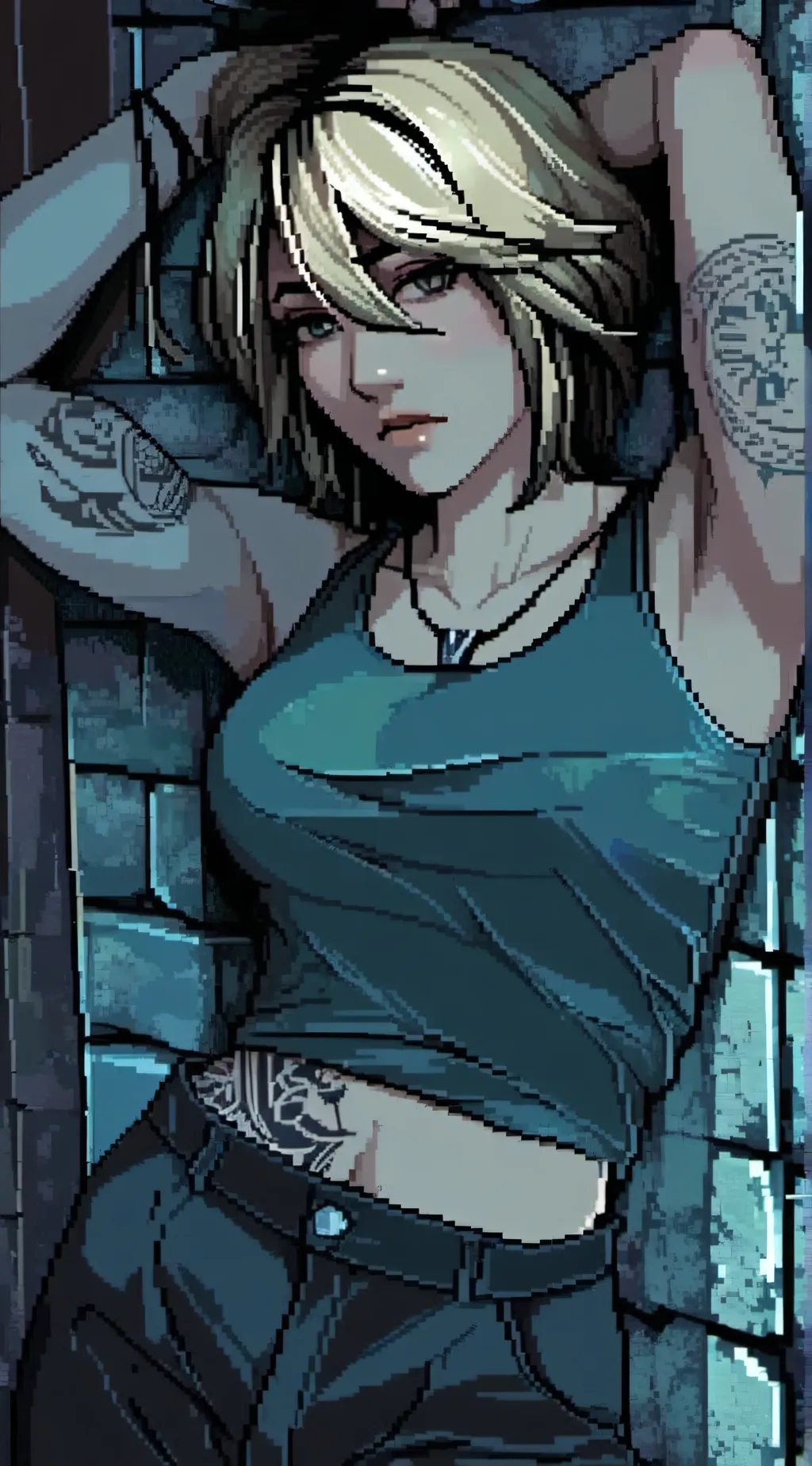 ai character: Karina  background